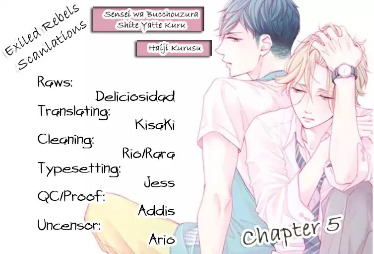 Sensei wa Butchozura Shite Yatte Kuru Chapter 5 page 1 - Chapter 5 [END]