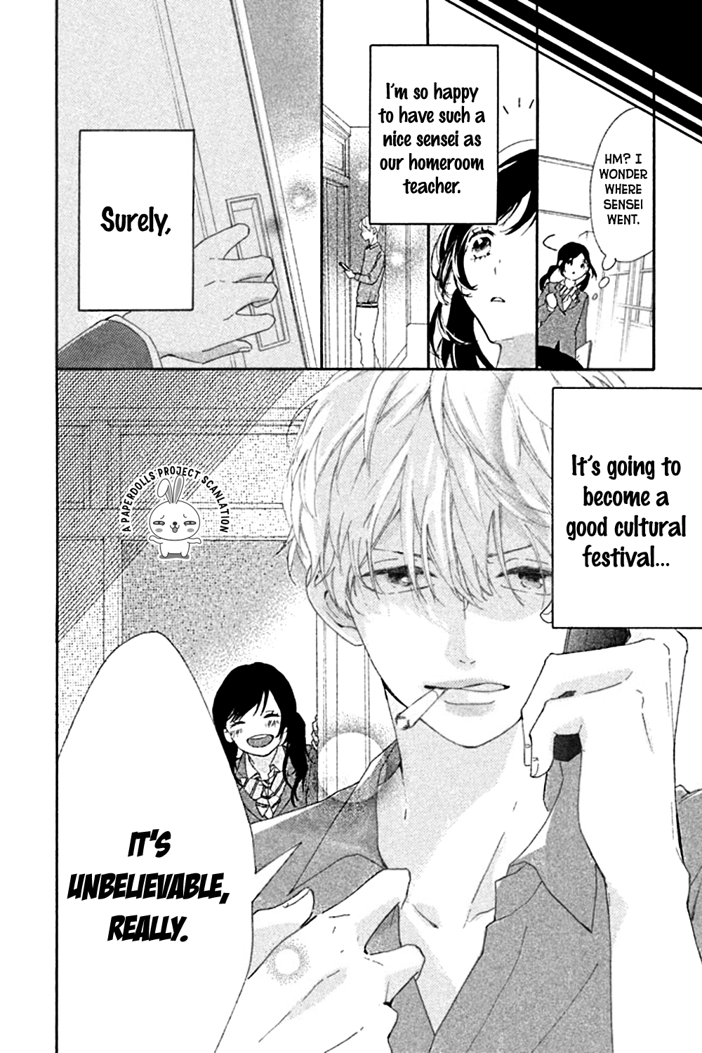 Sensei wa Warui Ko Chapter 1.2 page 7 - Chapter 1 v2 : XX at the Cutural Festival?!