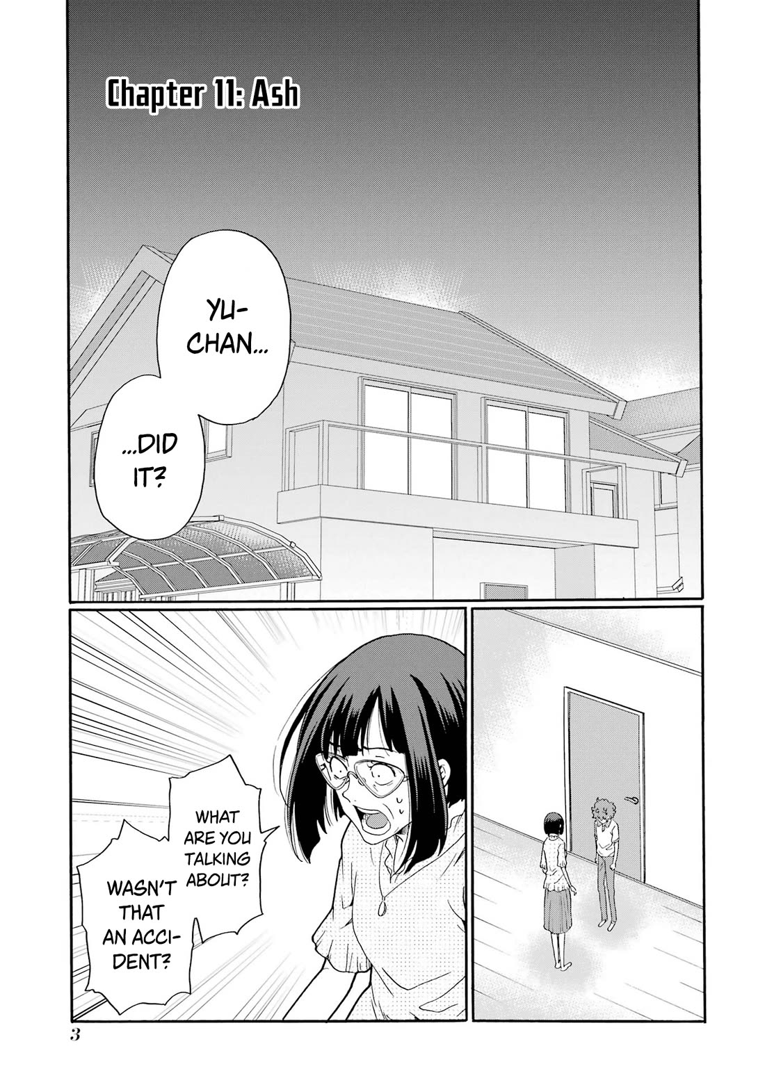 Sensei, We Didn't Kill Anyone. Chapter 11 page 1 - Chapter 11: Ash