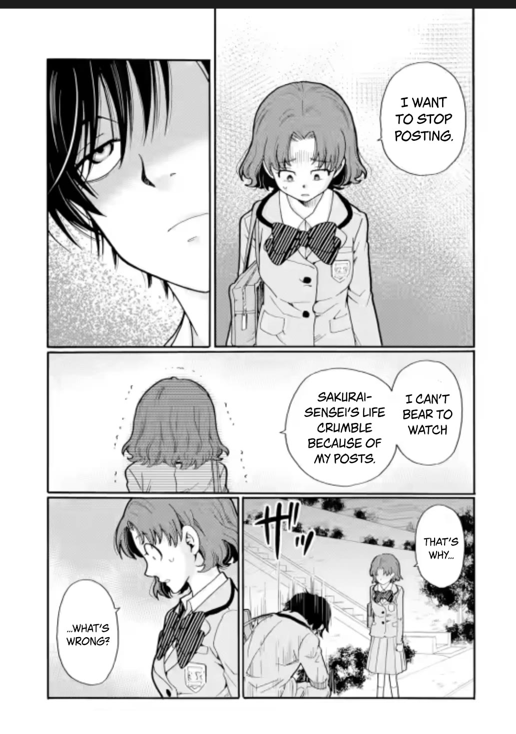 Sensei, We Didn't Kill Anyone. Chapter 23 page 13 - Chapter 23: Exploited Girl
