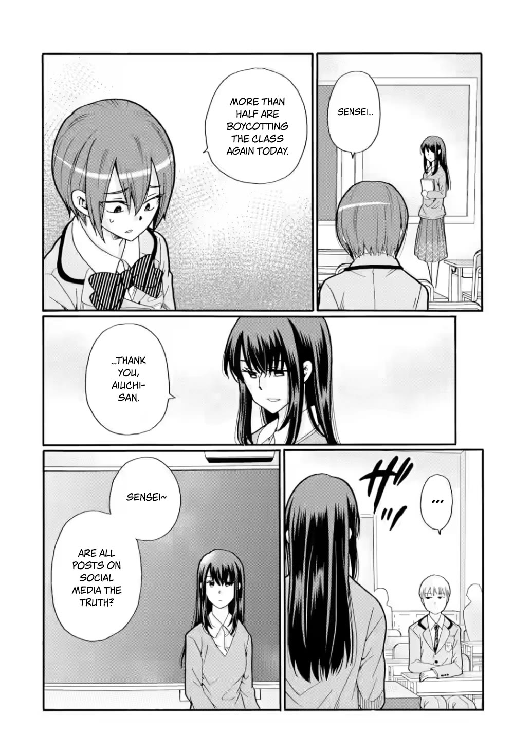Sensei, We Didn't Kill Anyone. Chapter 23 page 4 - Chapter 23: Exploited Girl