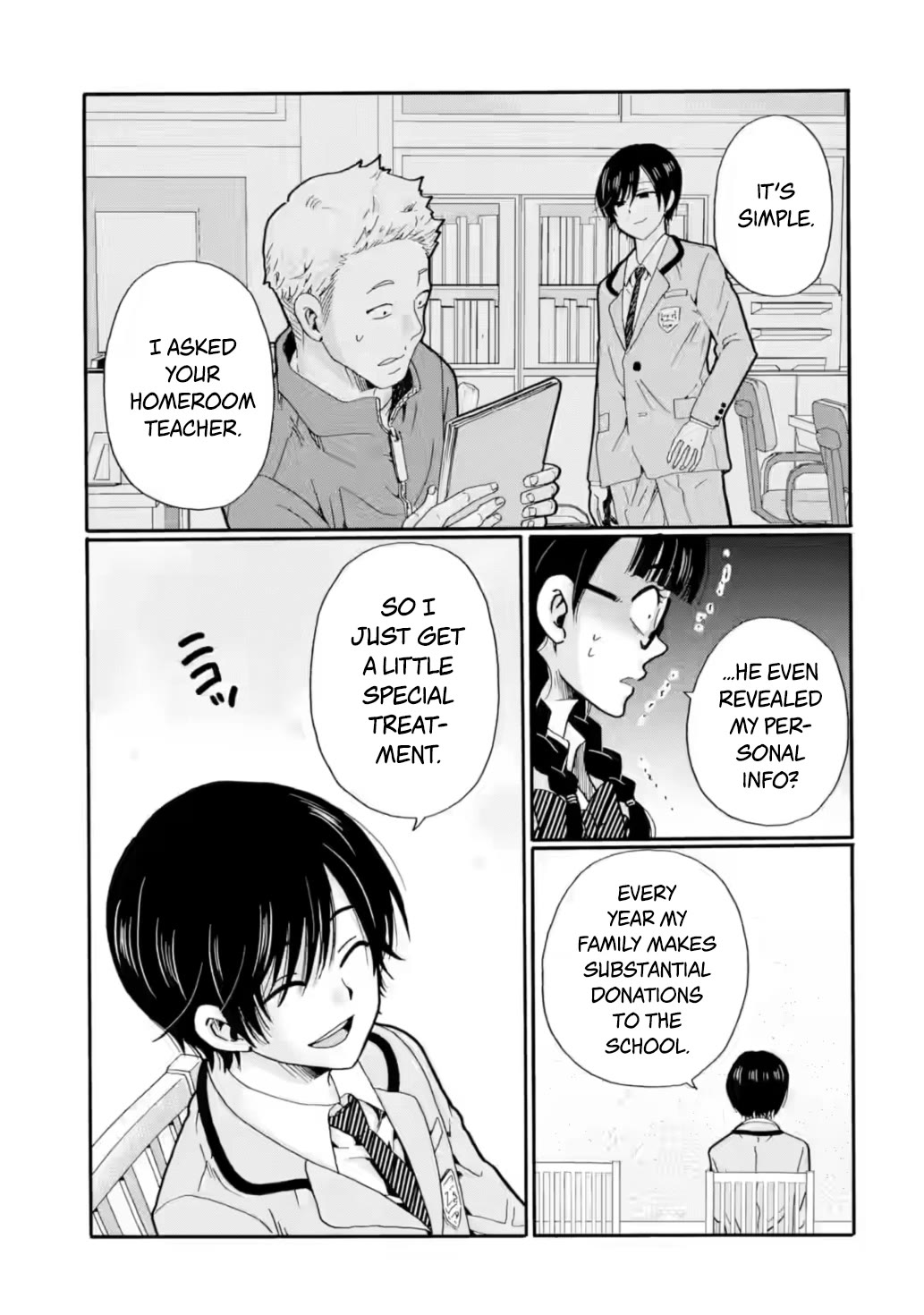 Sensei, We Didn't Kill Anyone. Chapter 24 page 5 - Chapter 24: The X File