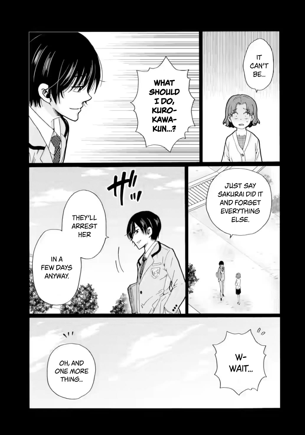 Sensei, We Didn't Kill Anyone. Chapter 25 page 11 - Chapter 25: Desperate Situation
