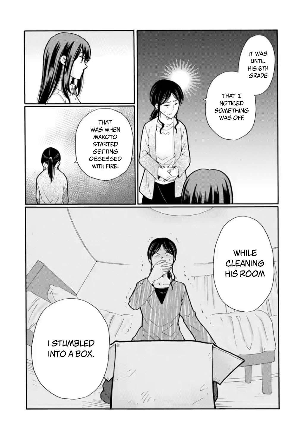 Sensei, We Didn't Kill Anyone. Chapter 26 page 12 - Chapter 26: Mother's Decision