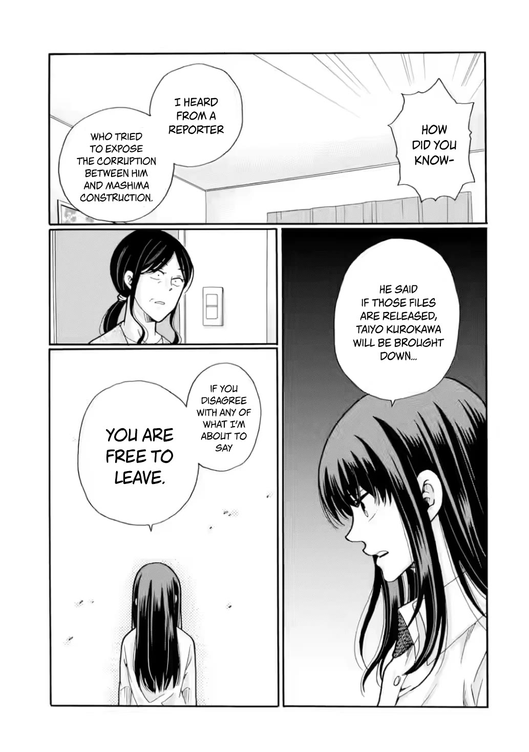 Sensei, We Didn't Kill Anyone. Chapter 26 page 17 - Chapter 26: Mother's Decision