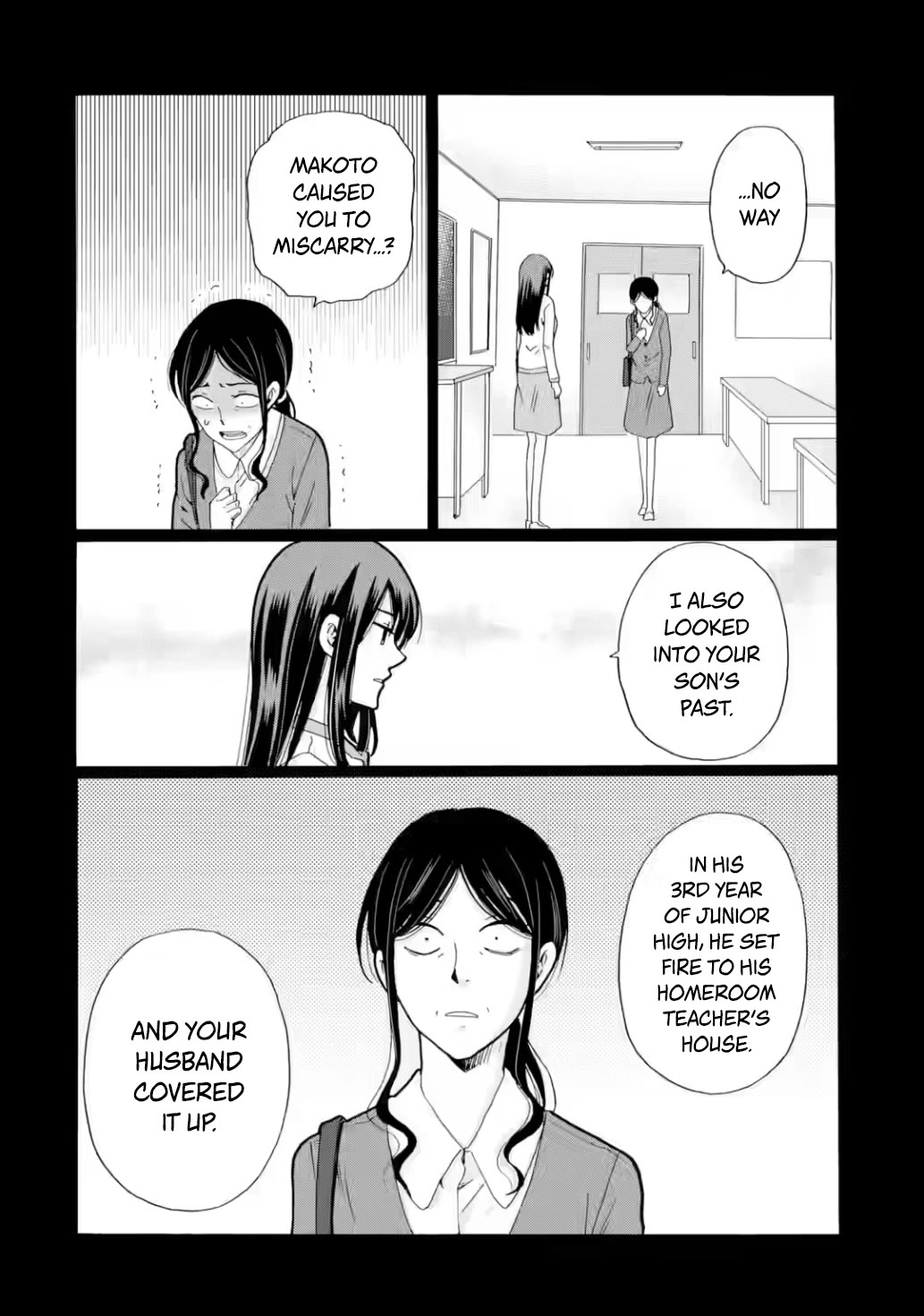 Sensei, We Didn't Kill Anyone. Chapter 26 page 8 - Chapter 26: Mother's Decision