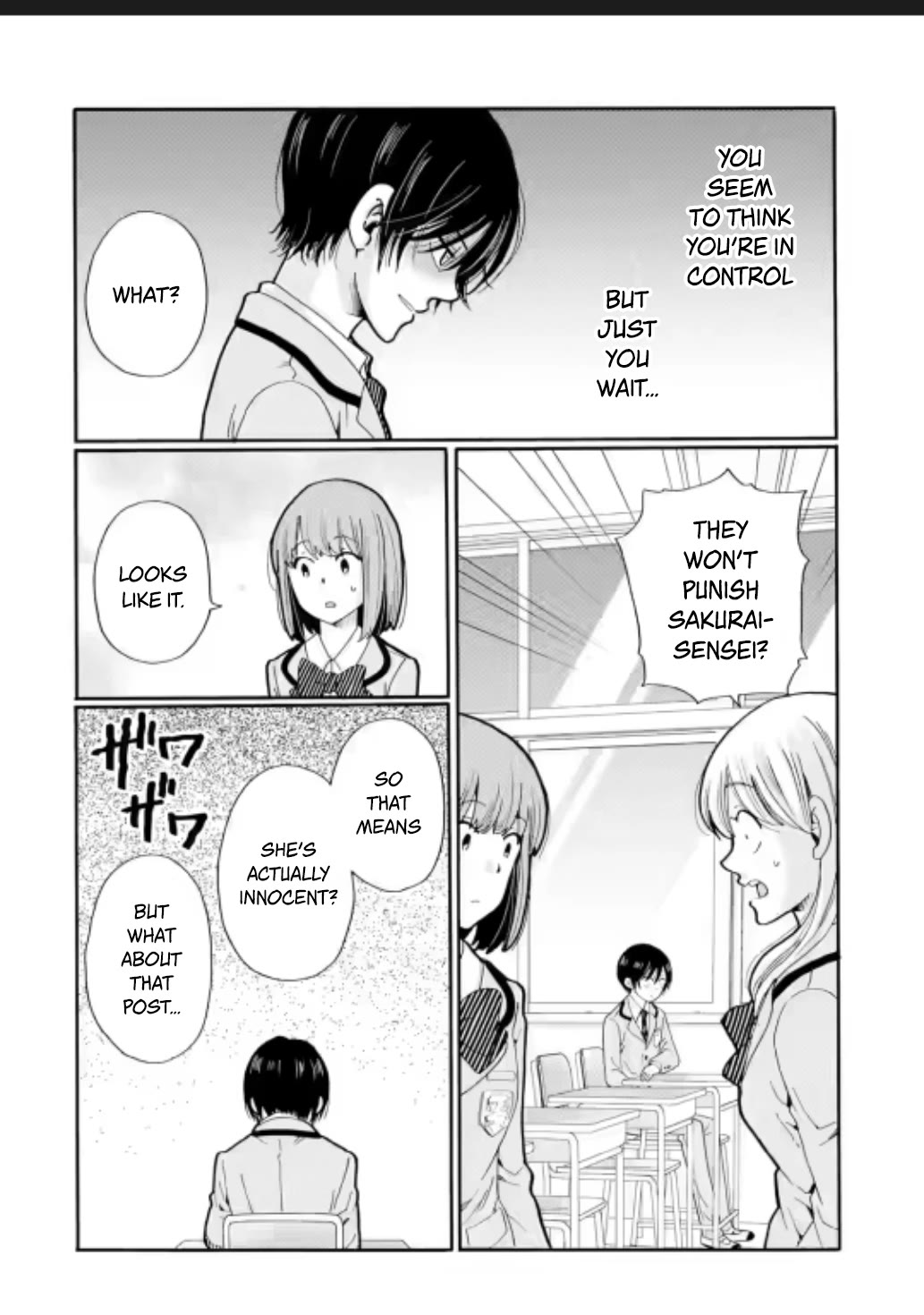 Sensei, We Didn't Kill Anyone. Chapter 27 page 36 - Chapter 27: Counterattack