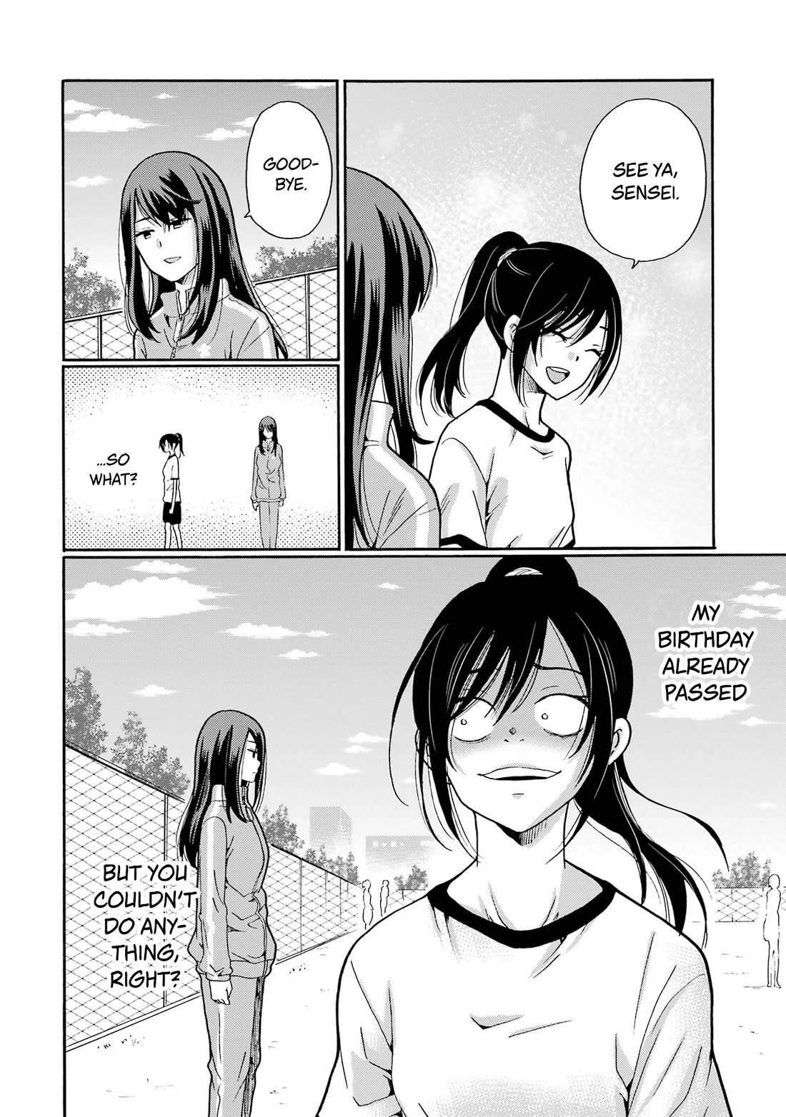 Sensei, We Didn't Kill Anyone. Chapter 9 page 6 - Chapter 9: The Price of Choice