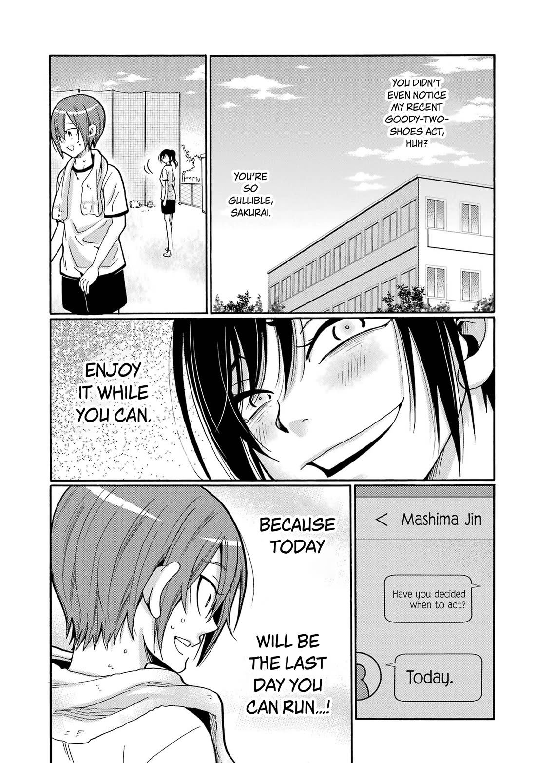Sensei, We Didn't Kill Anyone. Chapter 9 page 7 - Chapter 9: The Price of Choice
