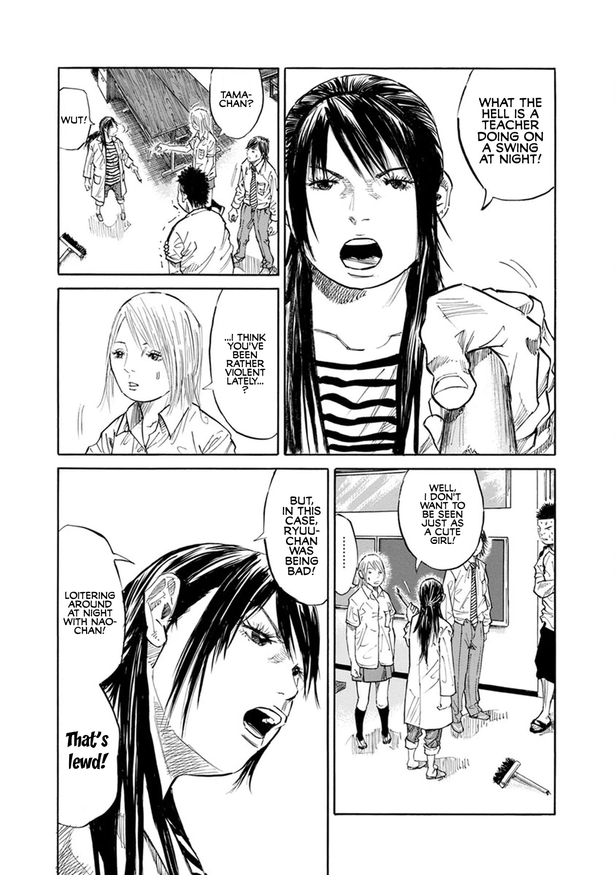 Sensei, Would You Still See Me If I had Black Hair? Chapter 17 page 12 - Chapter 17
