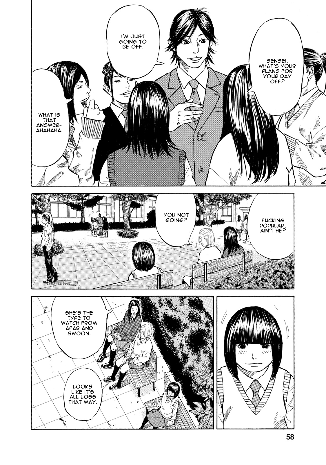 Sensei, Would You Still See Me If I had Black Hair? Chapter 4 page 2 - Chapter 4