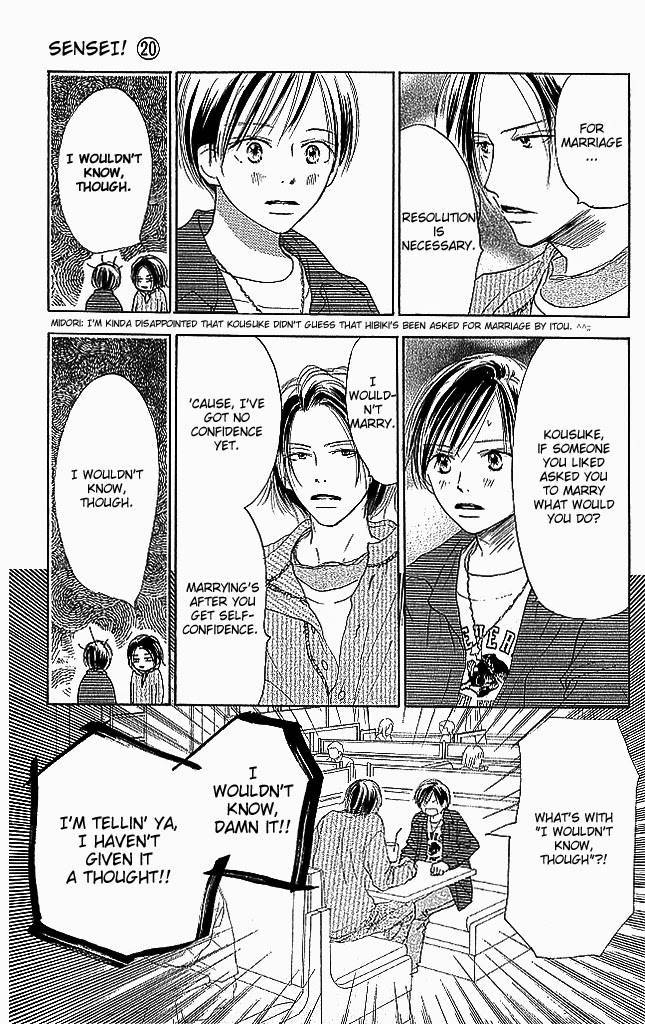 Sensei! Chapter 83 page 15 - Chapter 83