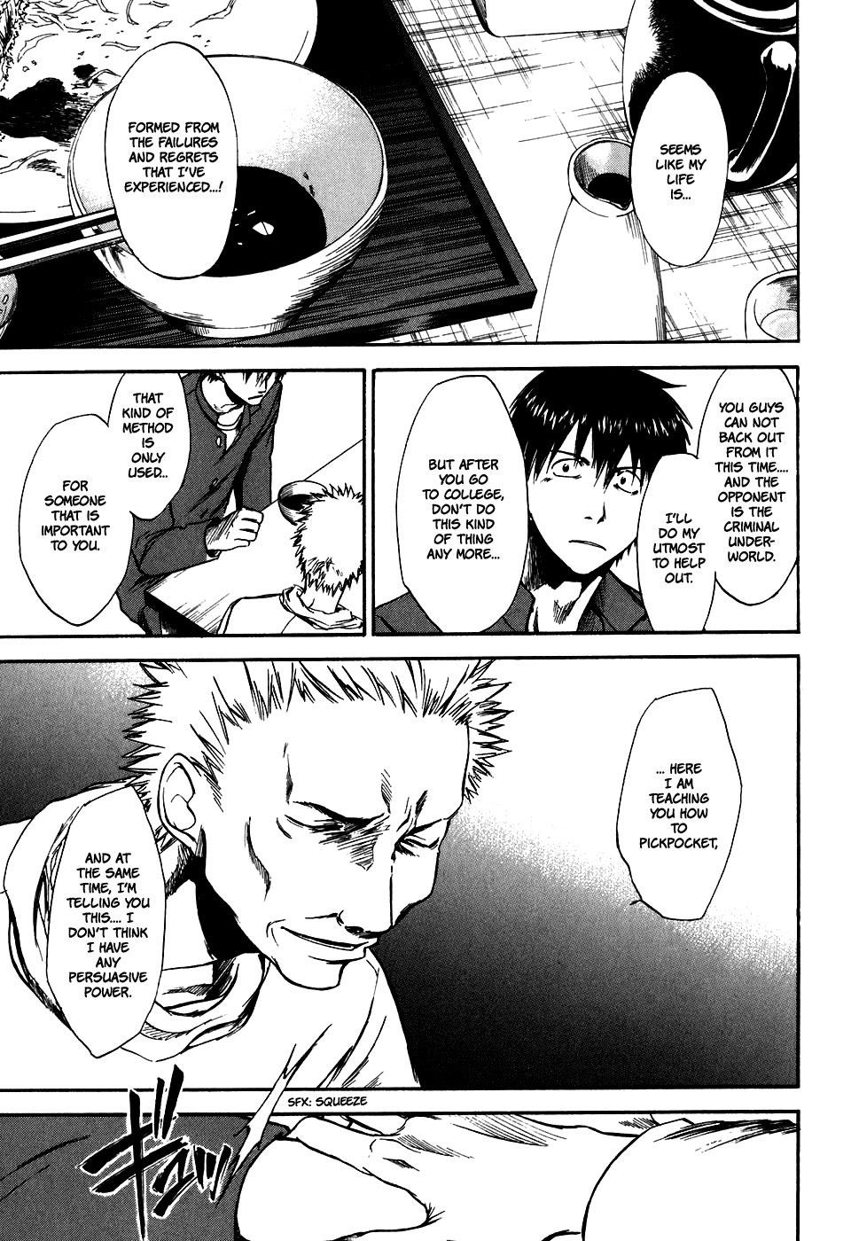 Sensen Spike Hills Chapter 29 page 22 - Chapter 29: An Adult and a Child