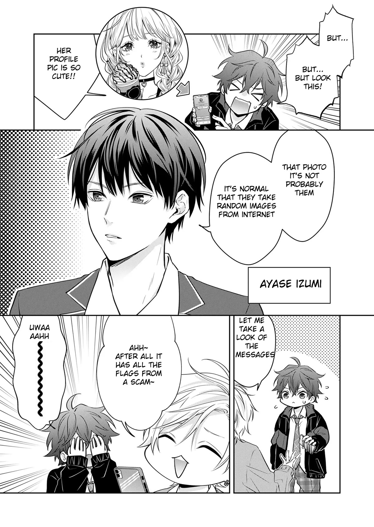 Sensitive Boy Chapter 1 page 10 - Chapter 1: A "normal" boy