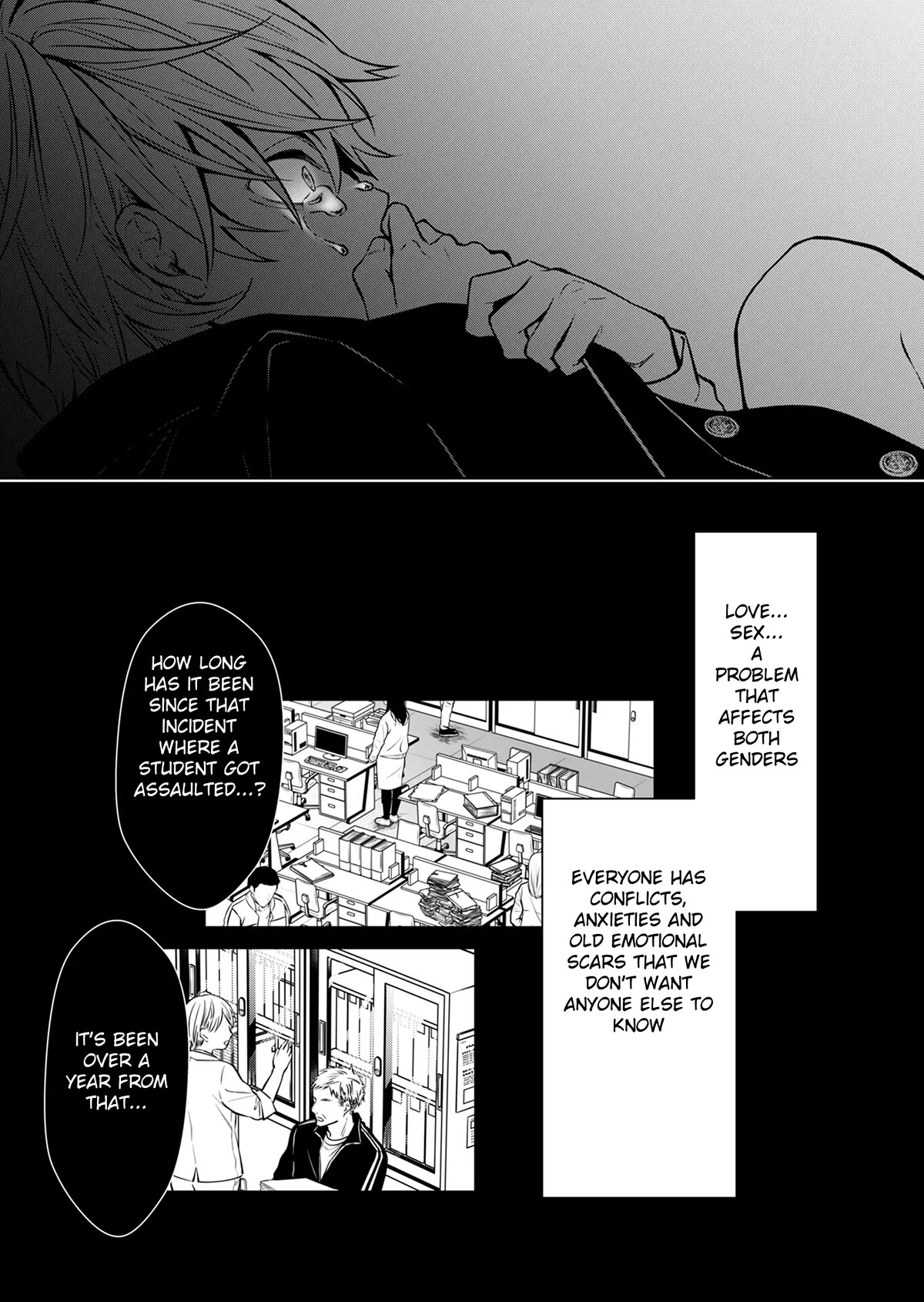 Sensitive Boy Chapter 1 page 3 - Chapter 1: A "normal" boy