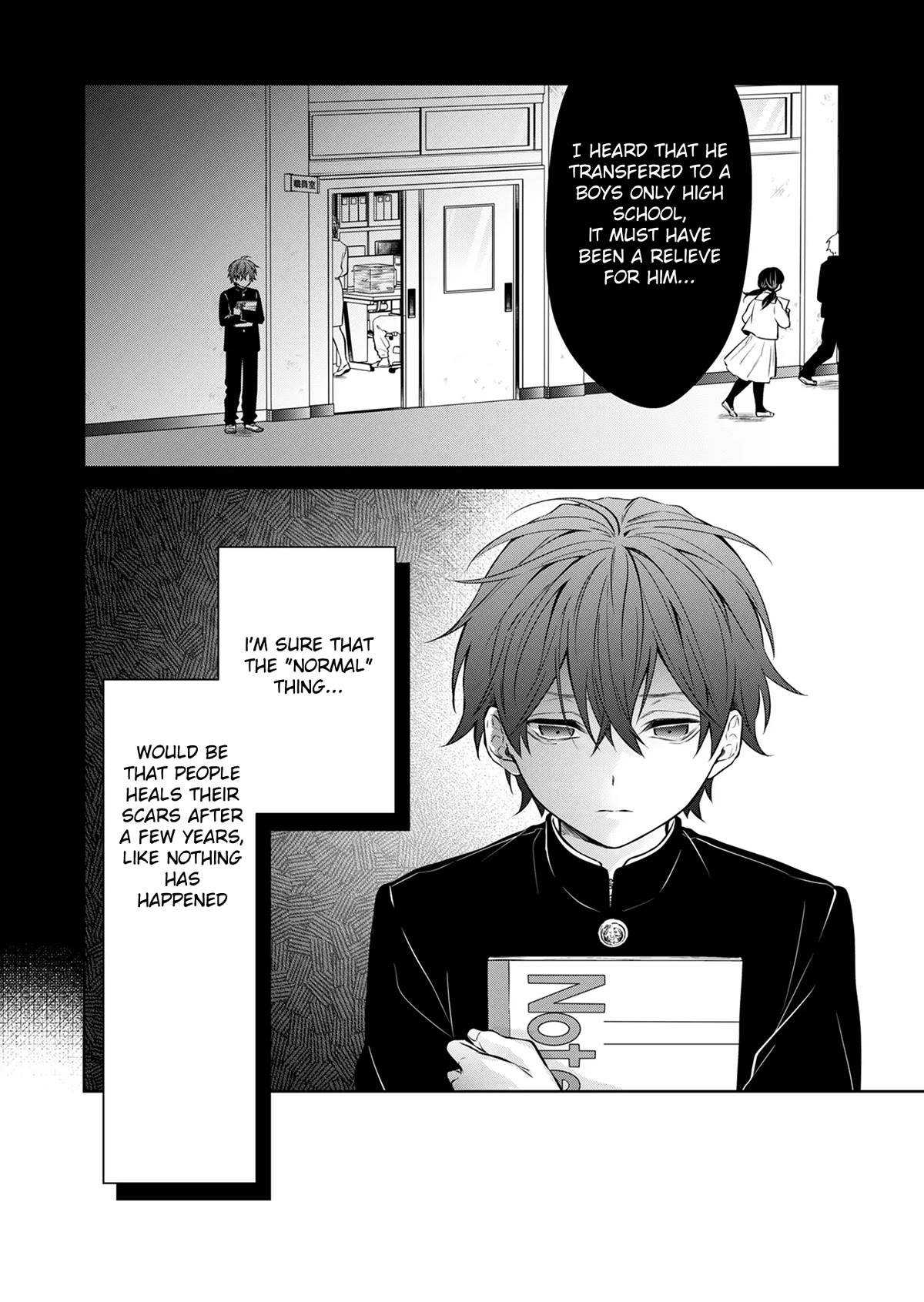 Sensitive Boy Chapter 1 page 4 - Chapter 1: A "normal" boy