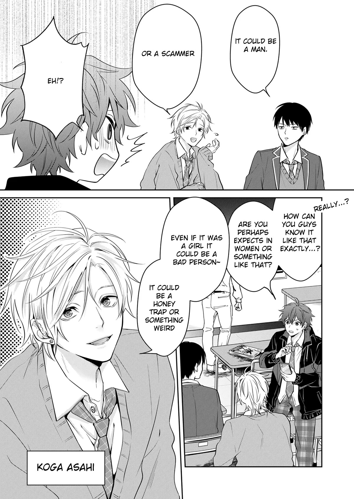 Sensitive Boy Chapter 1 page 9 - Chapter 1: A "normal" boy