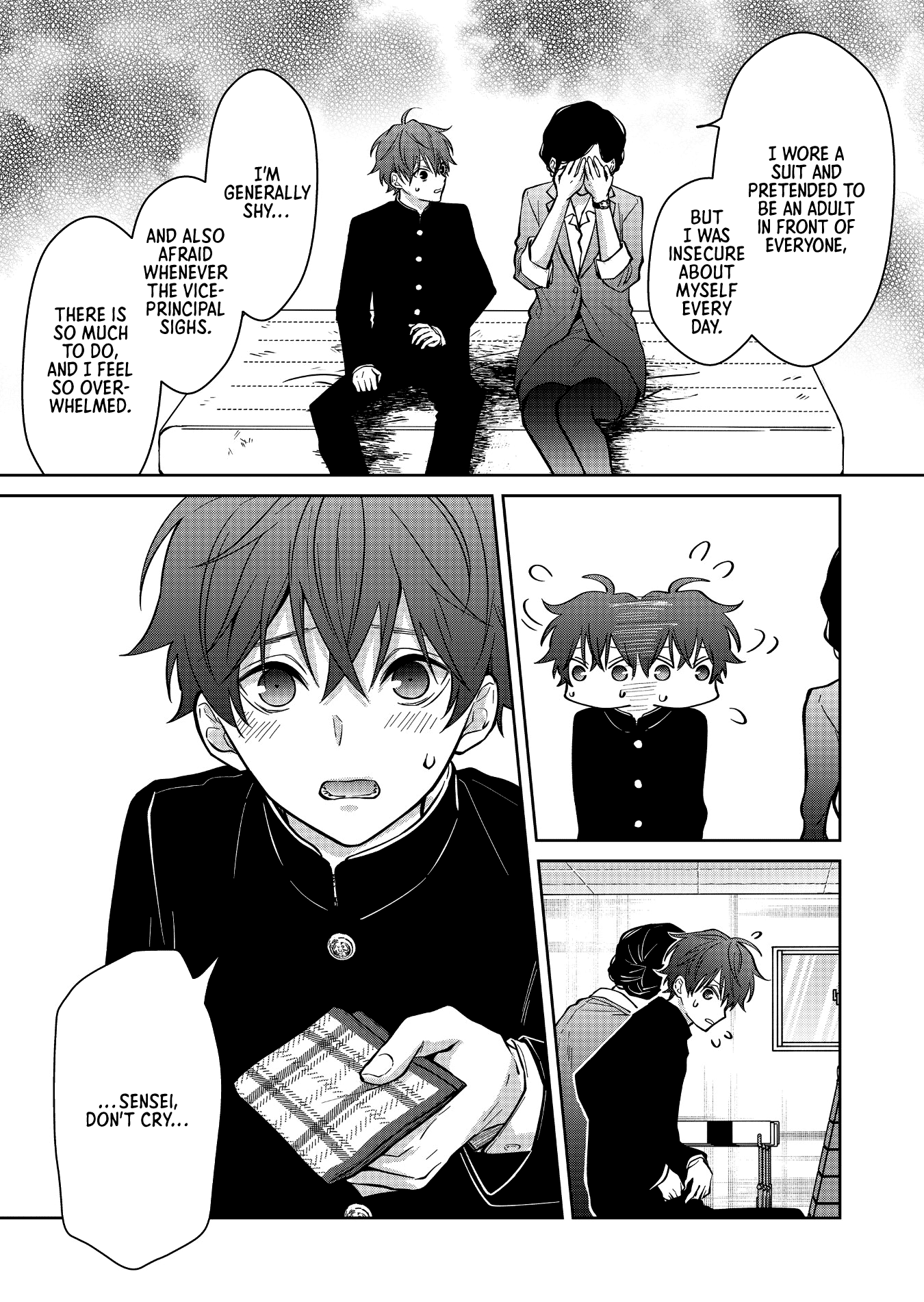 Sensitive Boy Chapter 12 page 10 - Chapter 12: Kaede's Past