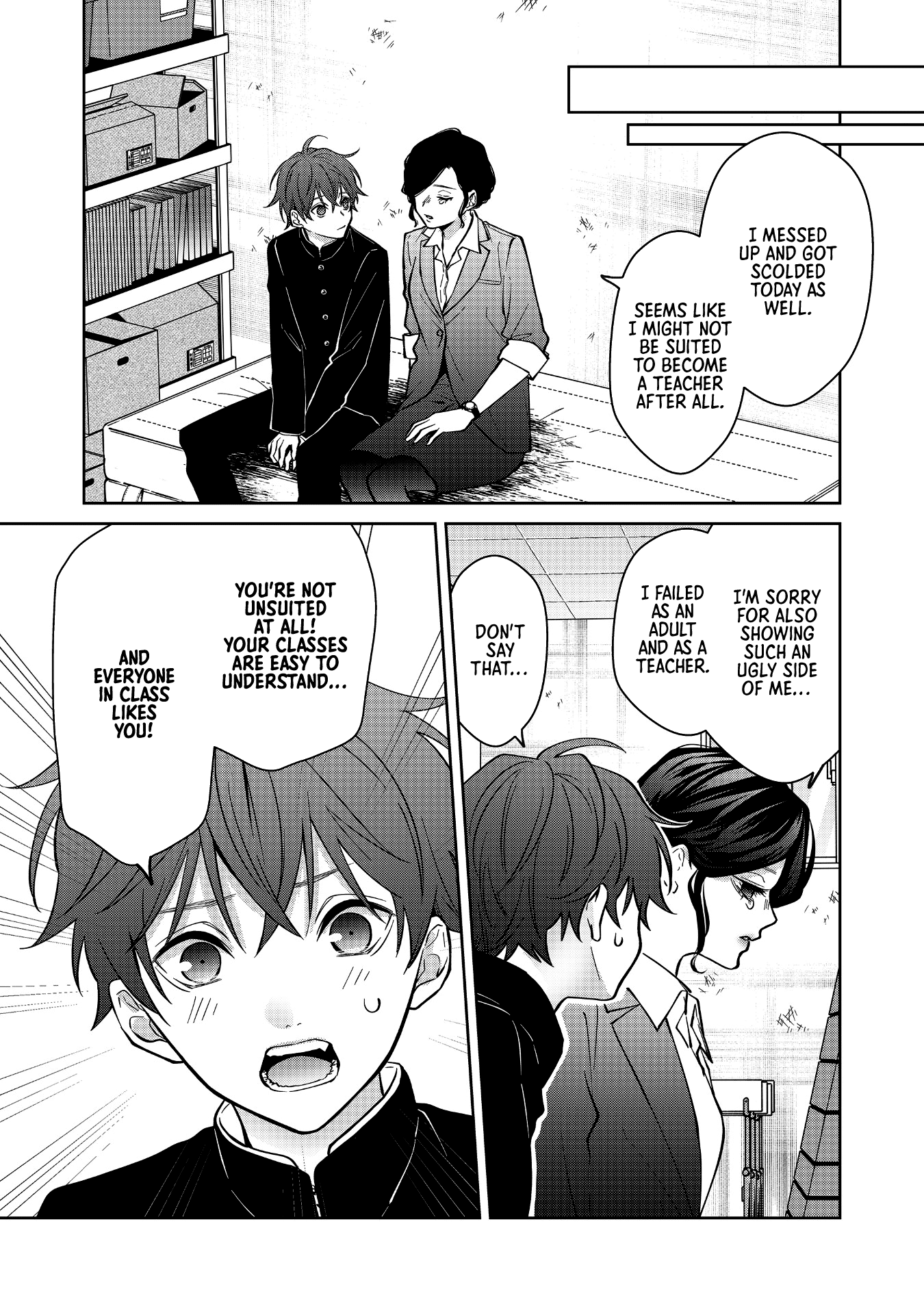 Sensitive Boy Chapter 12 page 8 - Chapter 12: Kaede's Past