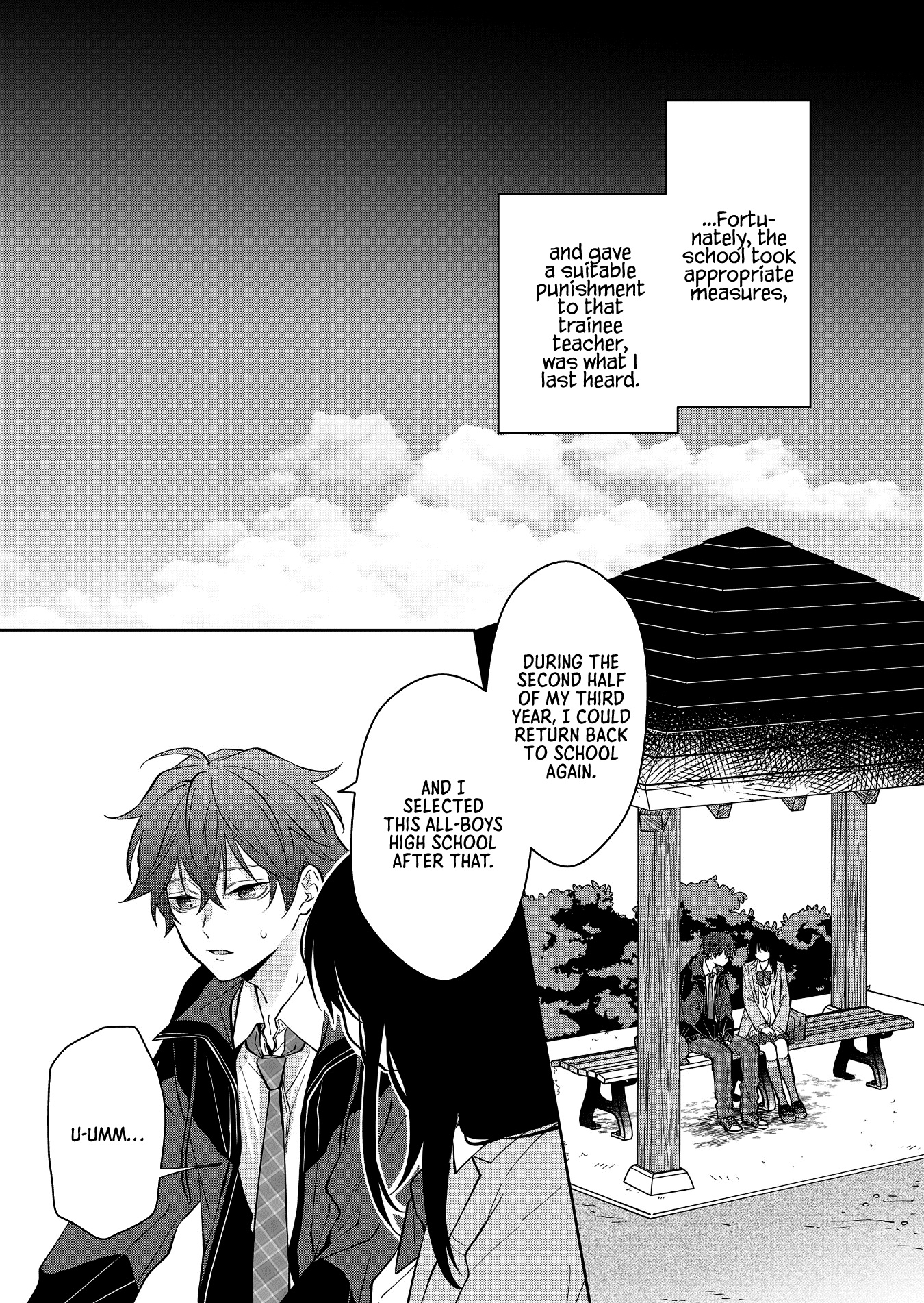Sensitive Boy Chapter 13 page 11 - Chapter 13: Kaede's Past 2