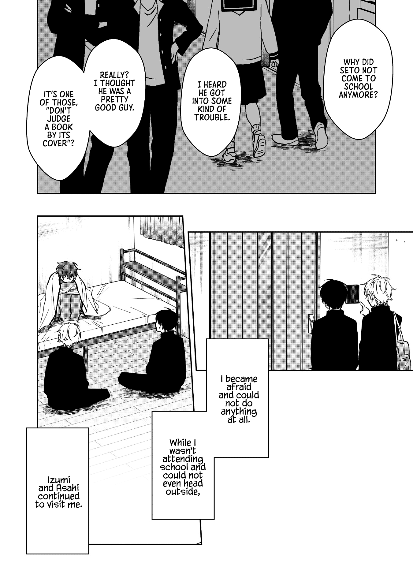 Sensitive Boy Chapter 13 page 9 - Chapter 13: Kaede's Past 2