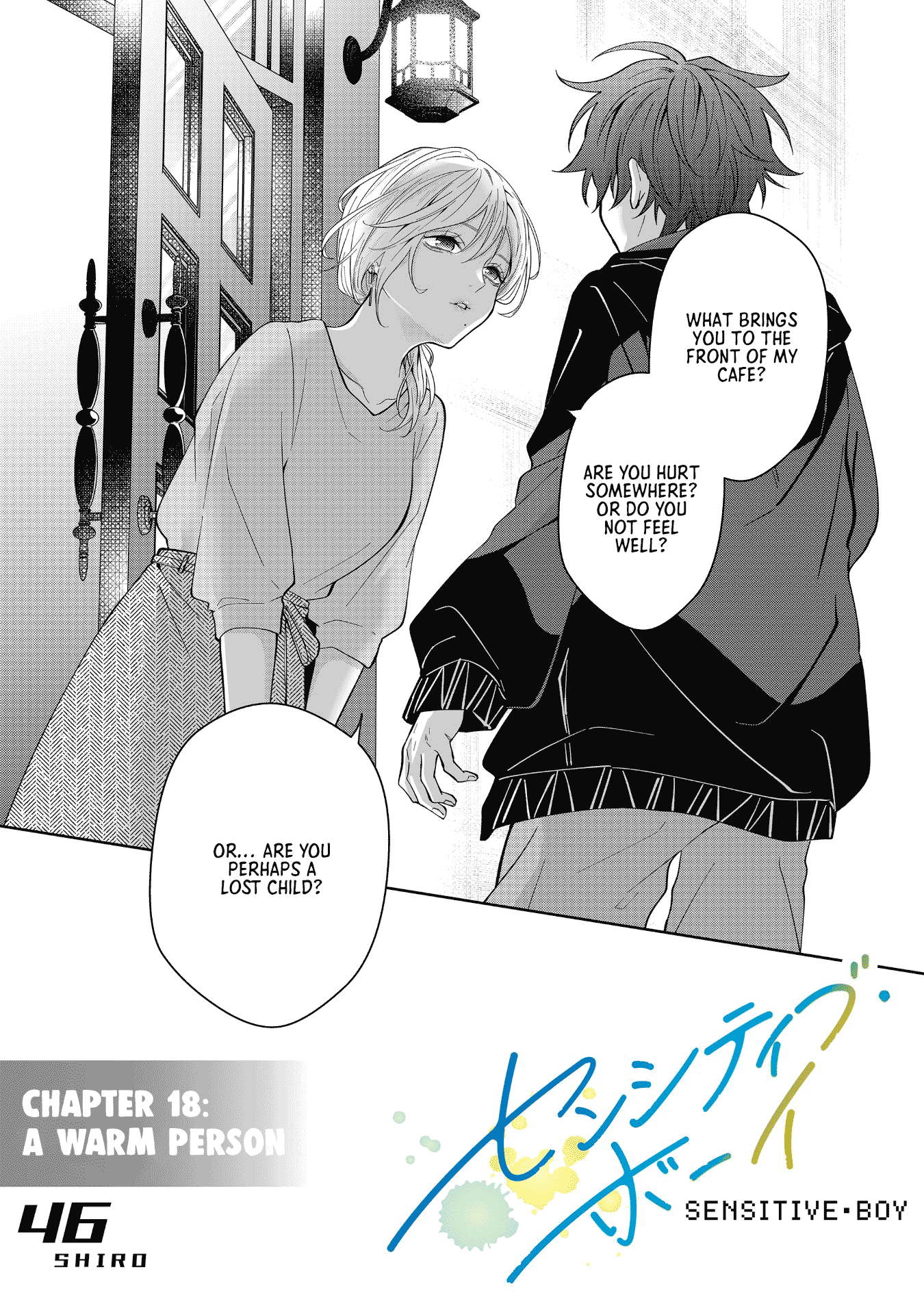 Sensitive Boy Chapter 18 page 1 - Chapter 18: A warm person