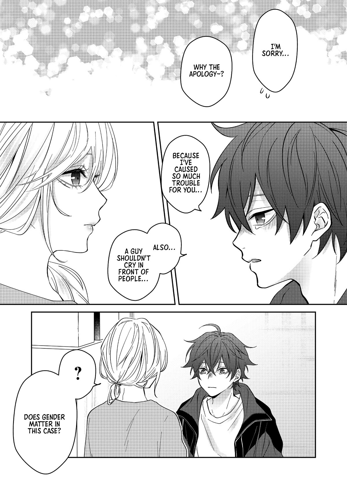 Sensitive Boy Chapter 18 page 6 - Chapter 18: A warm person