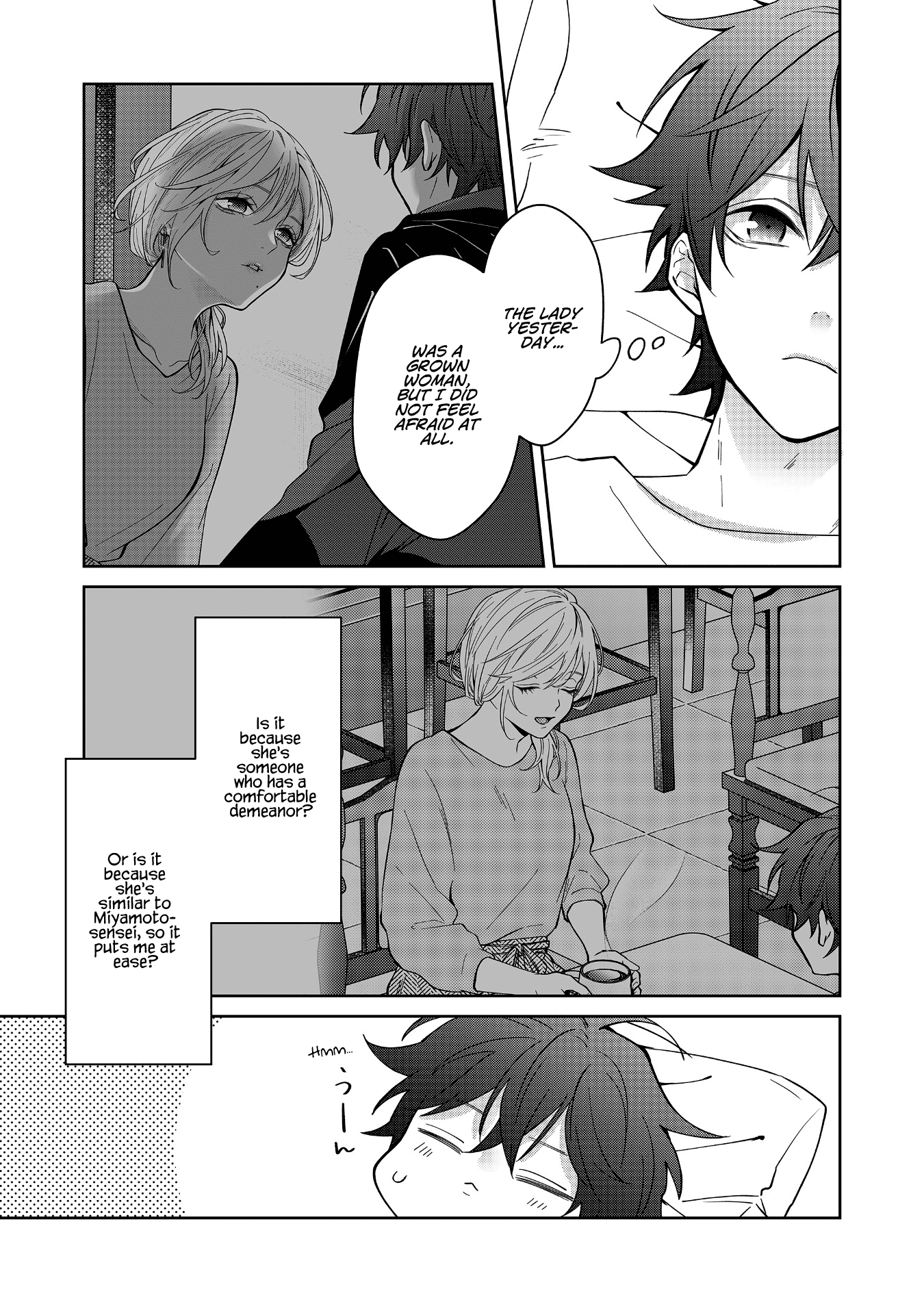 Sensitive Boy Chapter 19 page 14 - Chapter 19: Individual Feelings