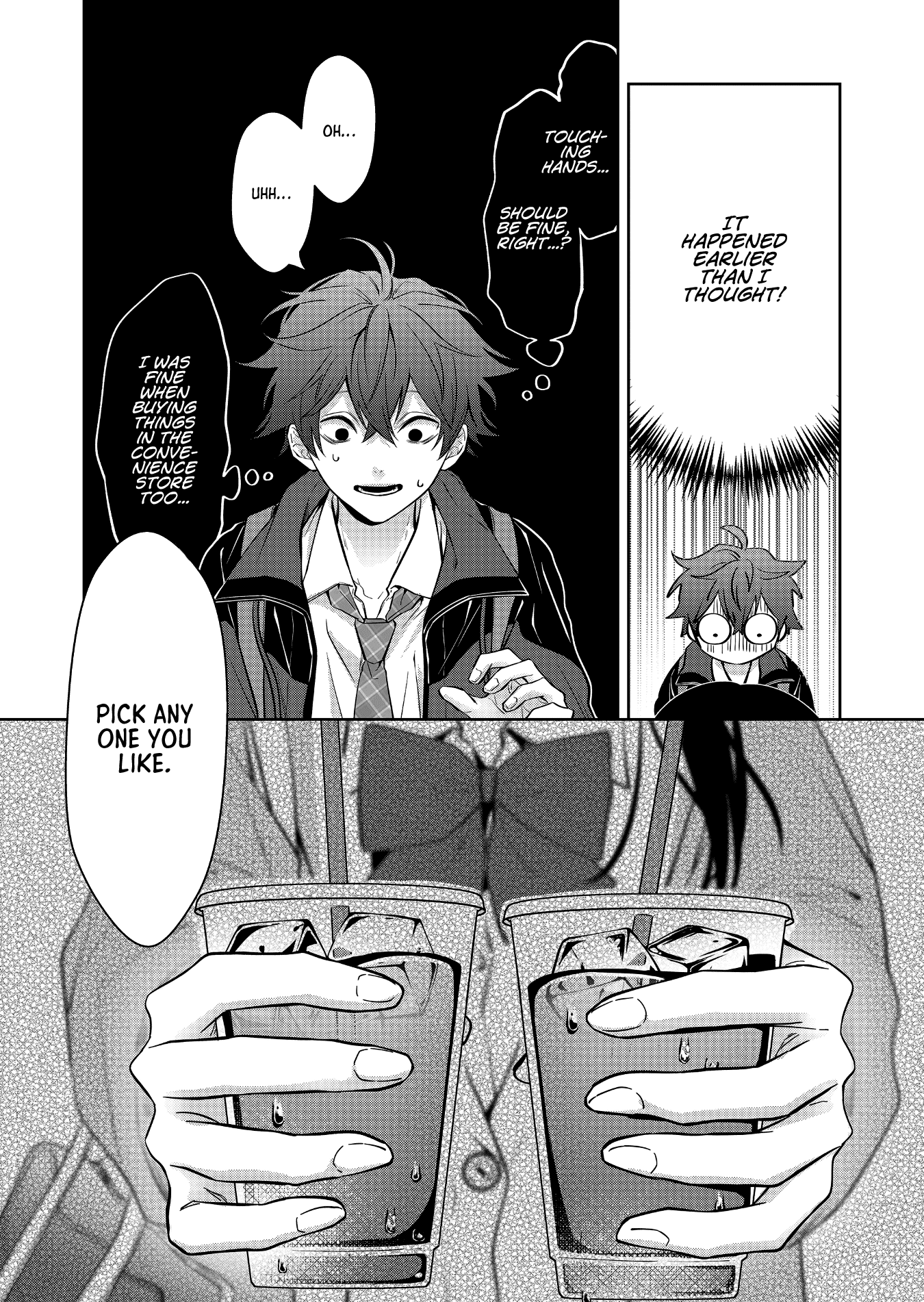 Sensitive Boy Chapter 2 page 21 - Chapter 2: I want to take the first step
