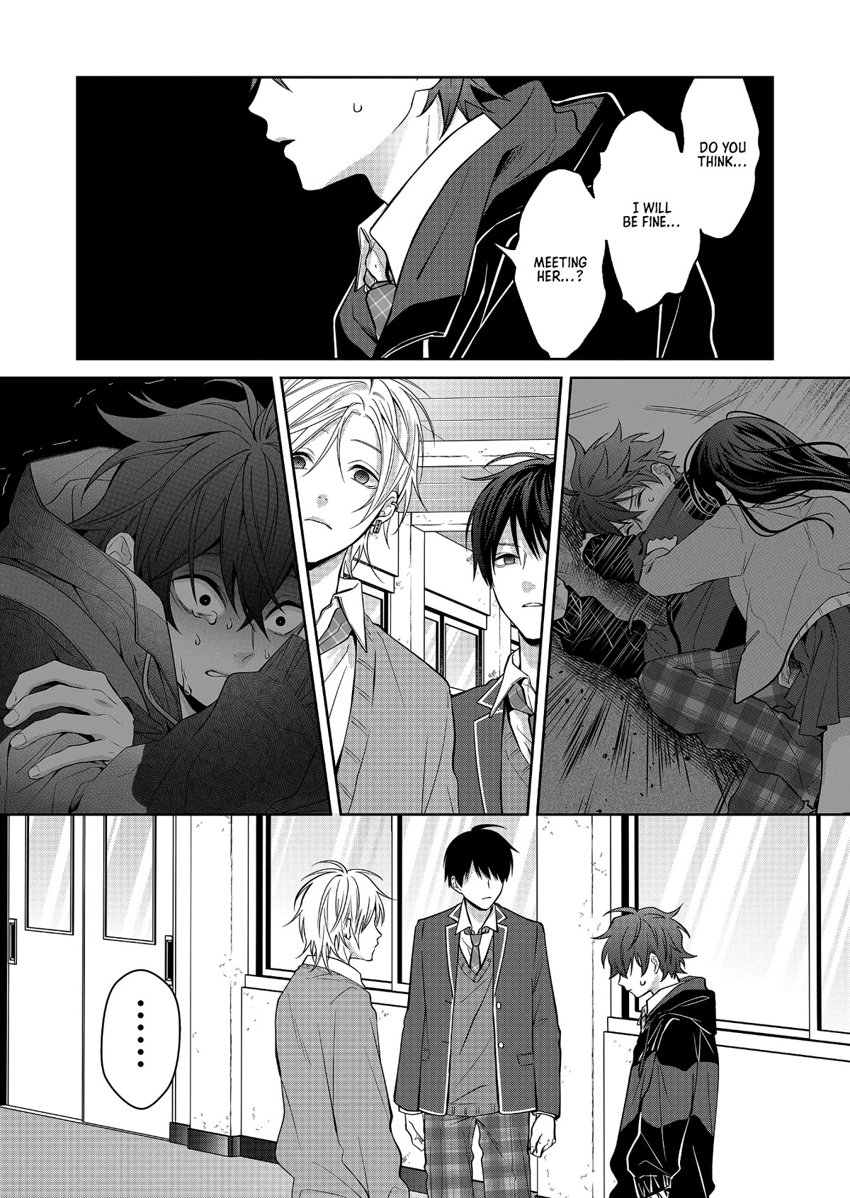 Sensitive Boy Chapter 2 page 5 - Chapter 2: I want to take the first step