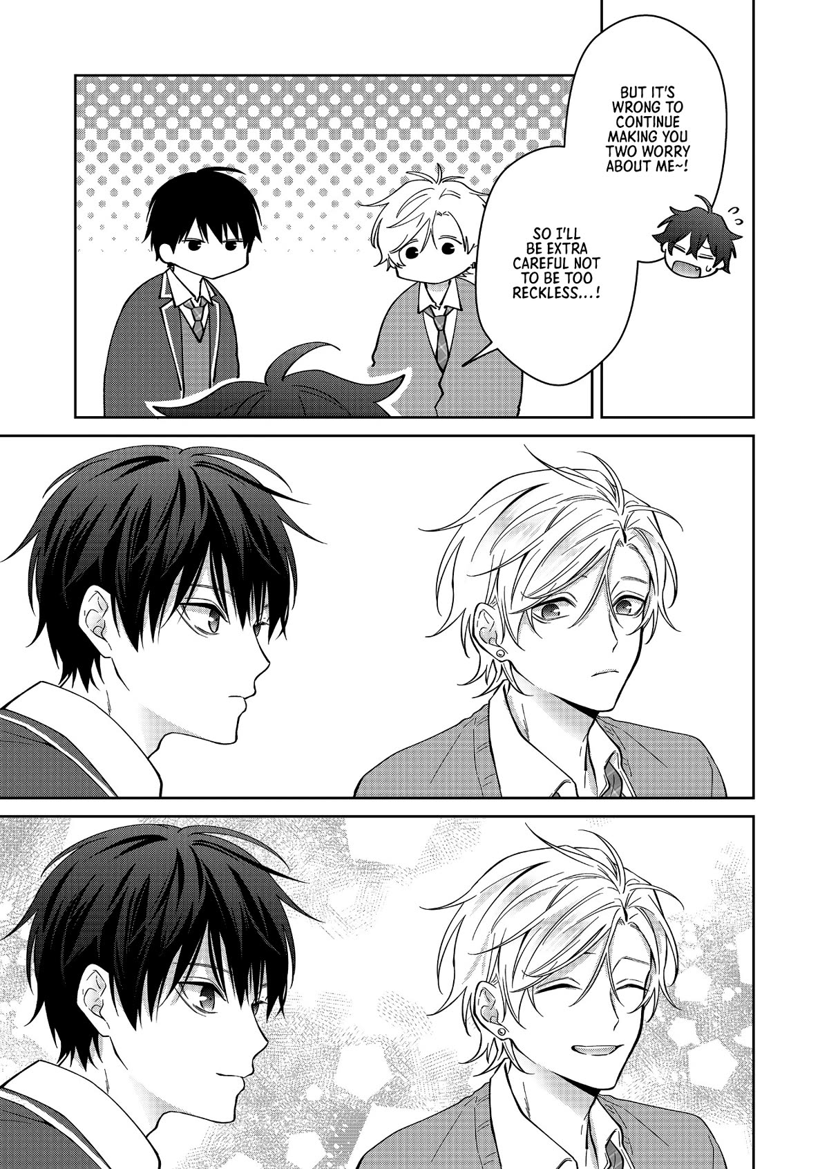 Sensitive Boy Chapter 21 page 11 - Chapter 21: I want to stay positive
