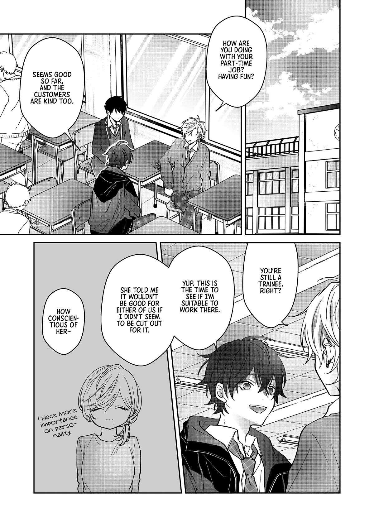 Sensitive Boy Chapter 21 page 4 - Chapter 21: I want to stay positive