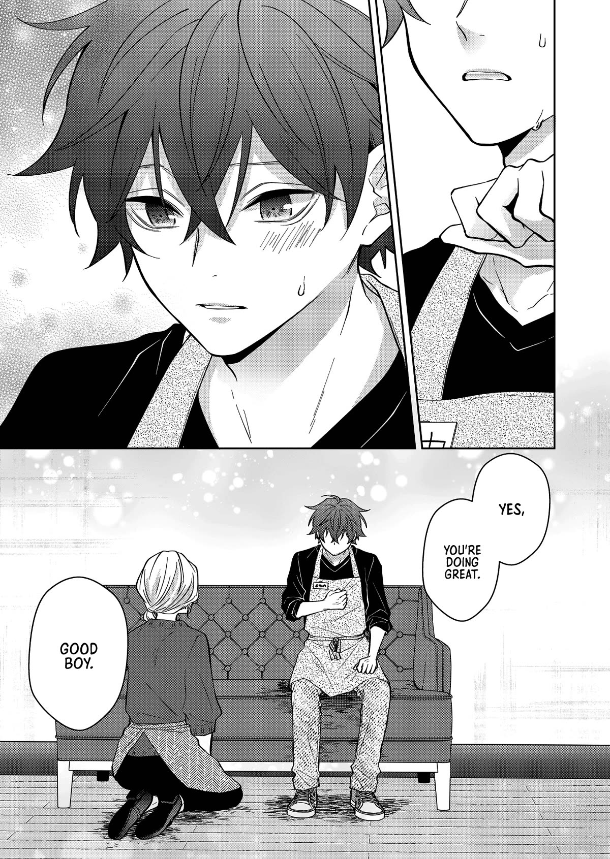 Sensitive Boy Chapter 23 page 12 - Chapter 23: Tsubasa's friends