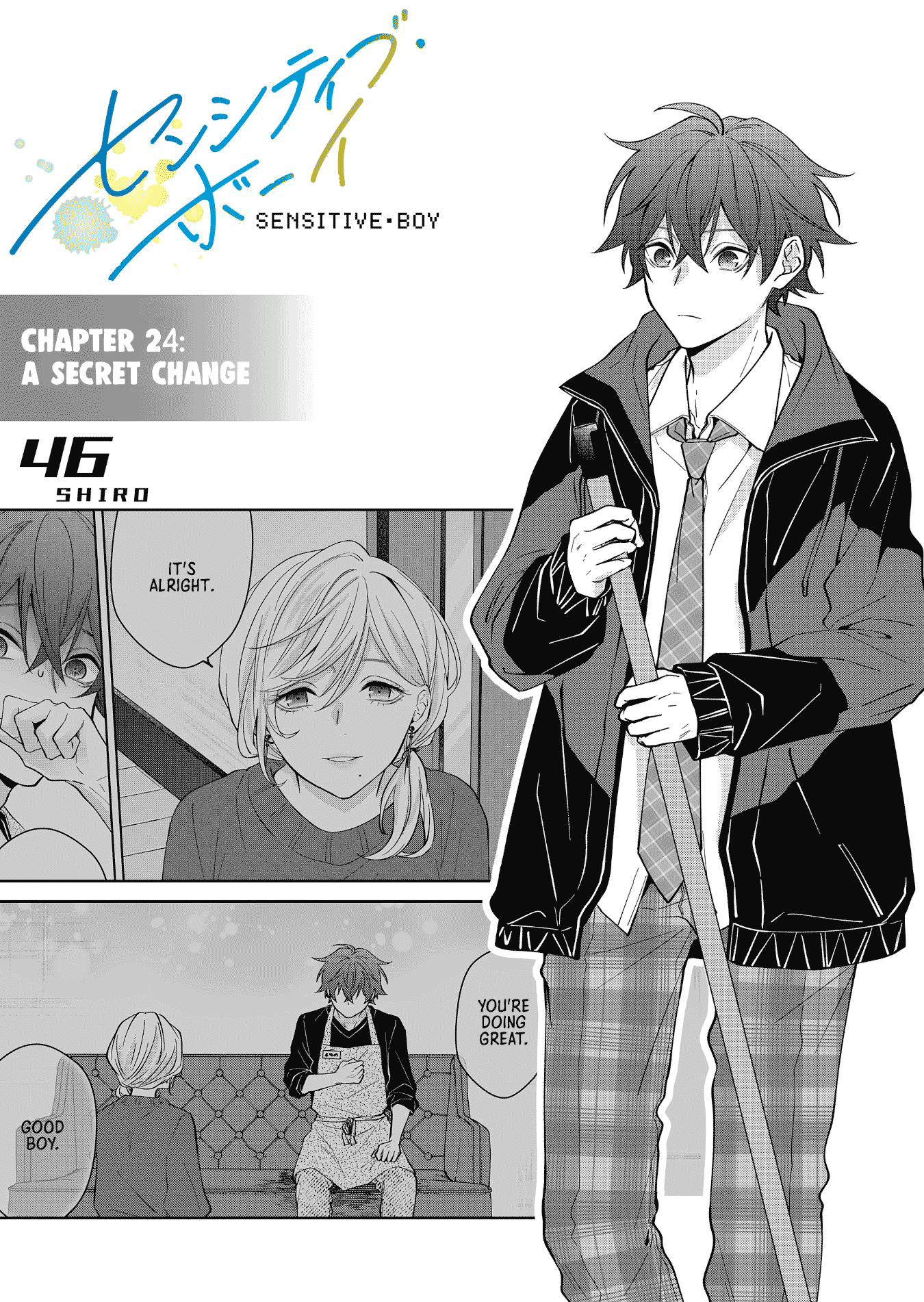 Sensitive Boy Chapter 24 page 1 - Chapter 24: A secret change