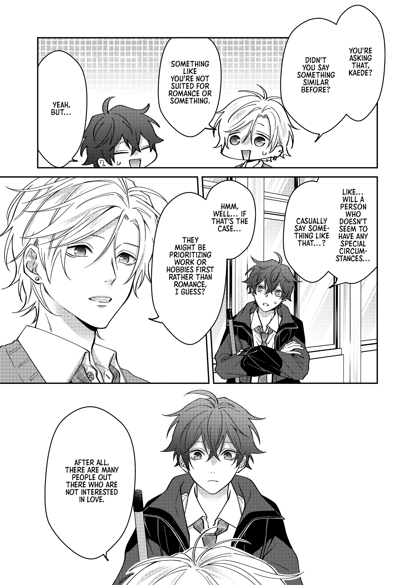 Sensitive Boy Chapter 24 page 5 - Chapter 24: A secret change