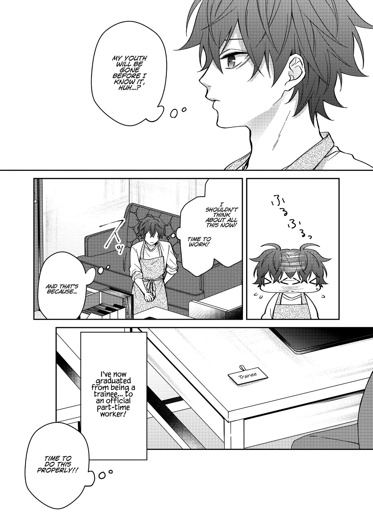 Sensitive Boy Chapter 25 page 10 - Chapter 25: Beginning to sprout