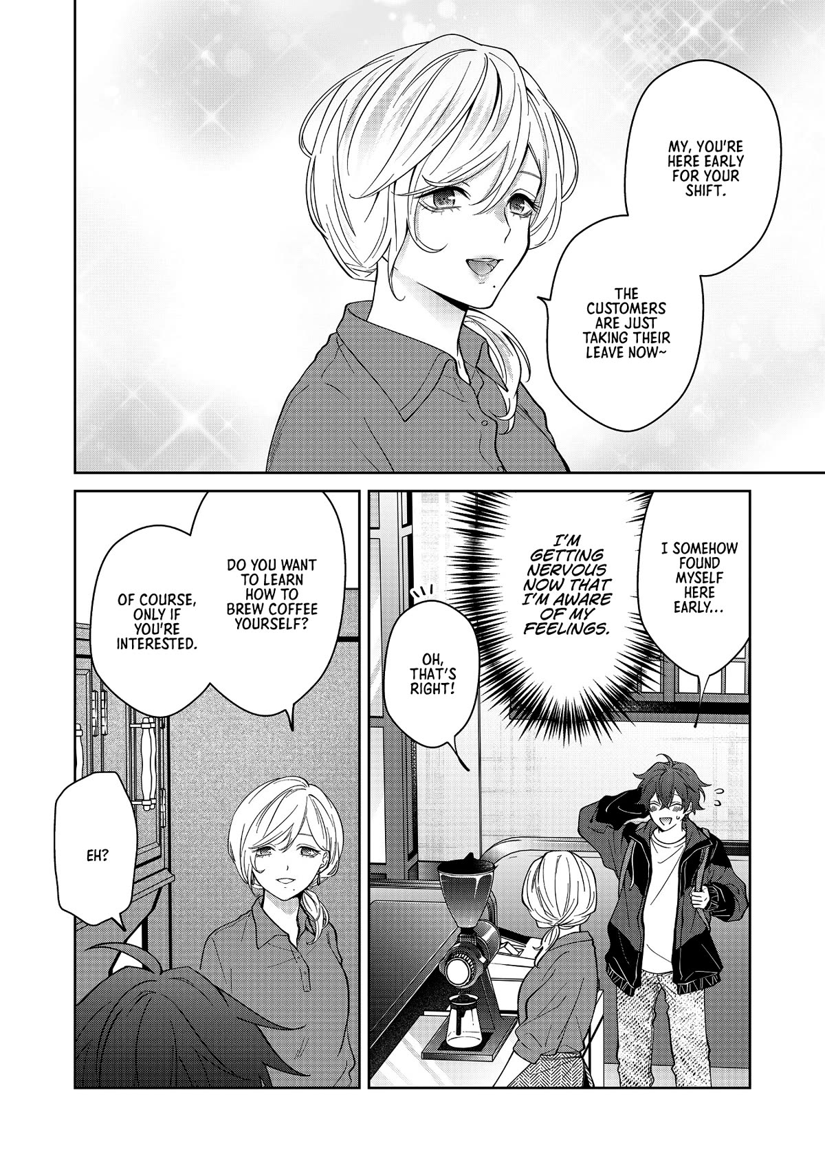 Sensitive Boy Chapter 26 page 12 - Chapter 26: Self-aware, and at the same time...