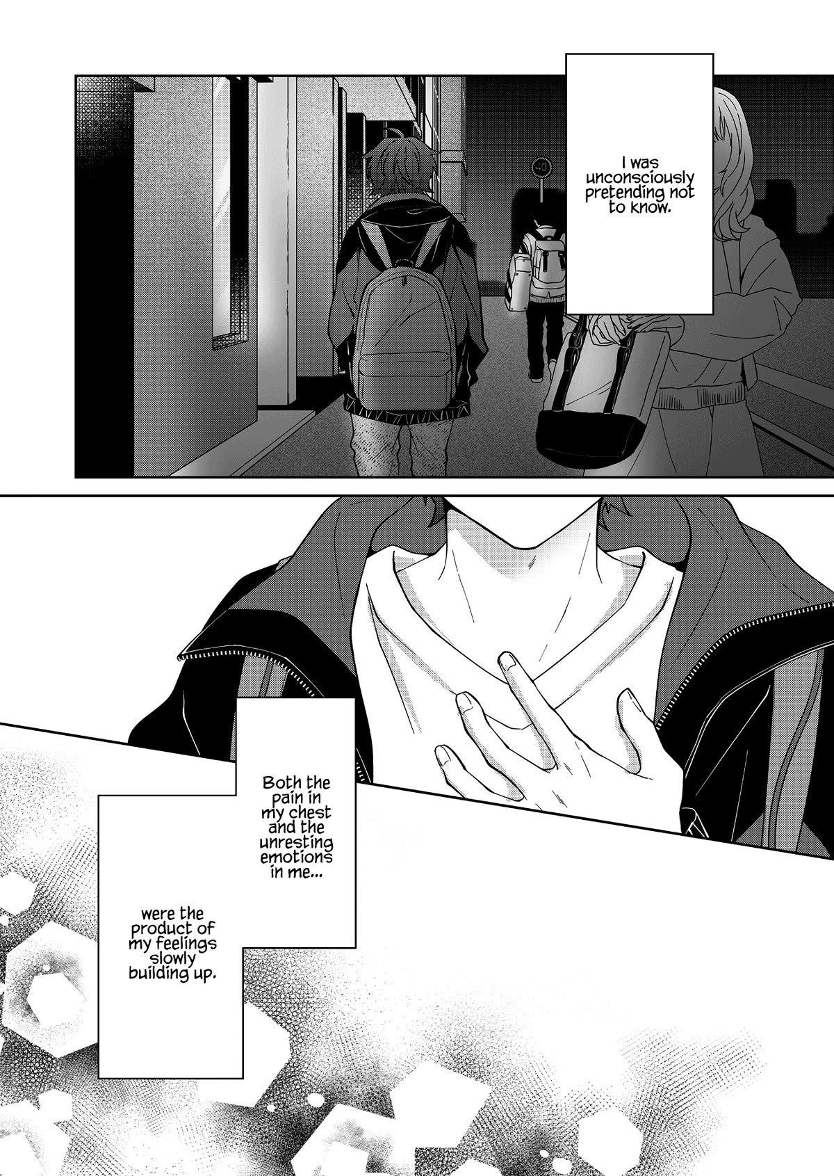 Sensitive Boy Chapter 26 page 5 - Chapter 26: Self-aware, and at the same time...