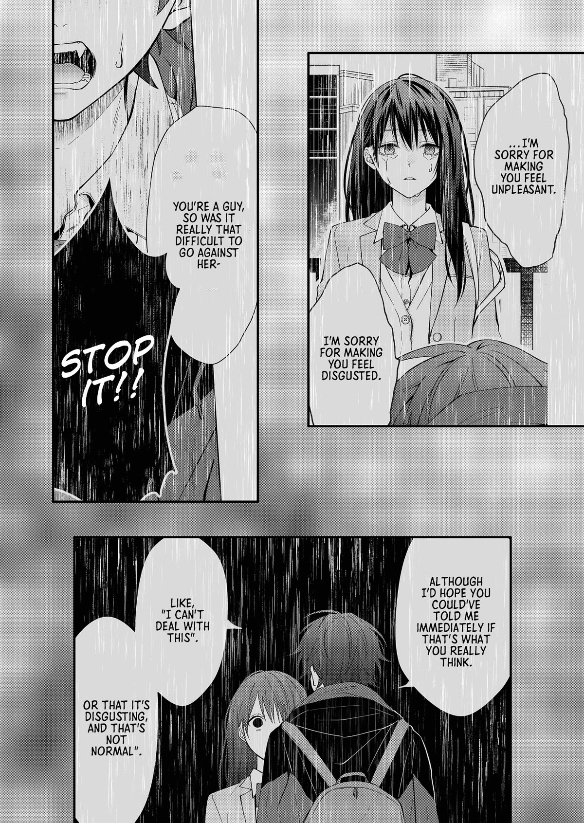 Sensitive Boy Chapter 28 page 14 - Chapter 28: Tsubasa and Aya
