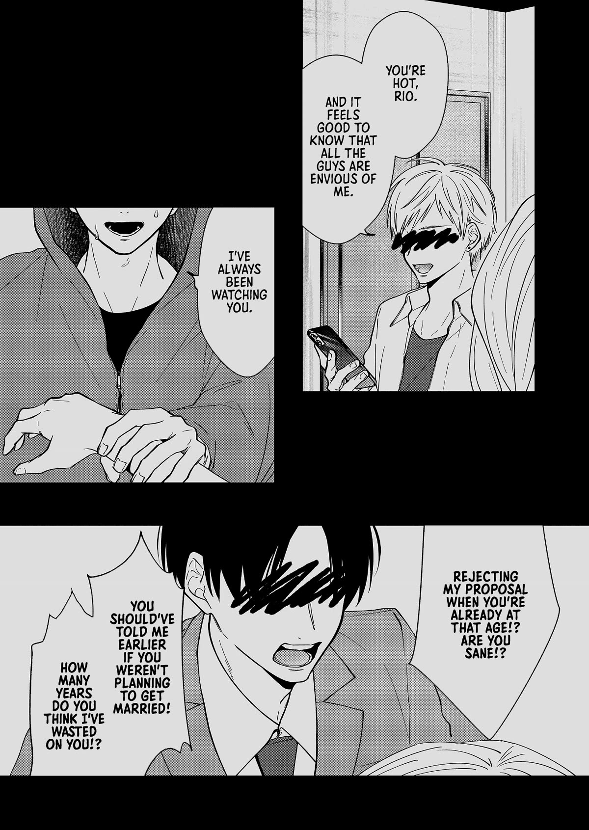 Sensitive Boy Chapter 30 page 11 - Chapter 30: Don't say that it's a misunderstanding