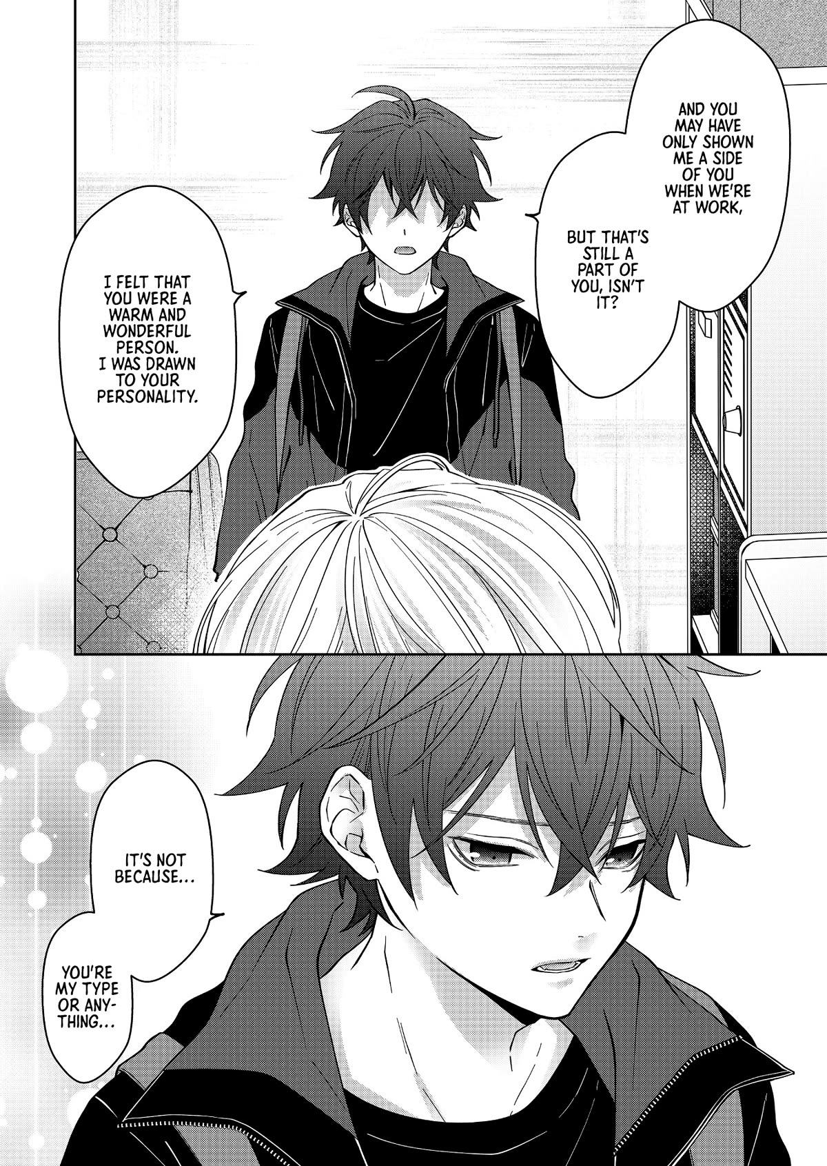 Sensitive Boy Chapter 30 page 3 - Chapter 30: Don't say that it's a misunderstanding