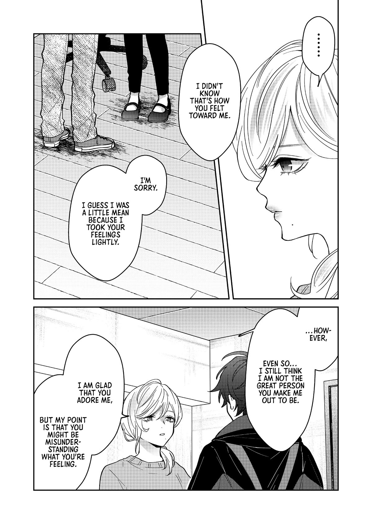 Sensitive Boy Chapter 30 page 4 - Chapter 30: Don't say that it's a misunderstanding