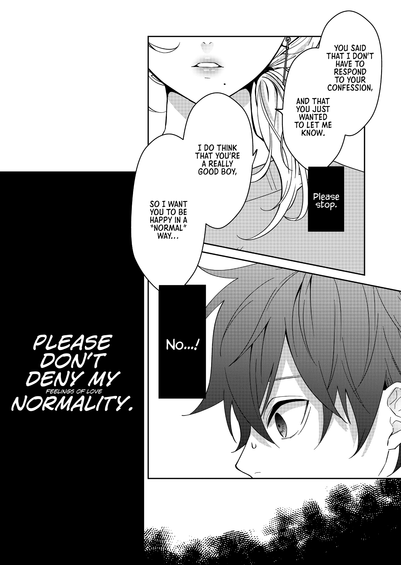 Sensitive Boy Chapter 30 page 5 - Chapter 30: Don't say that it's a misunderstanding