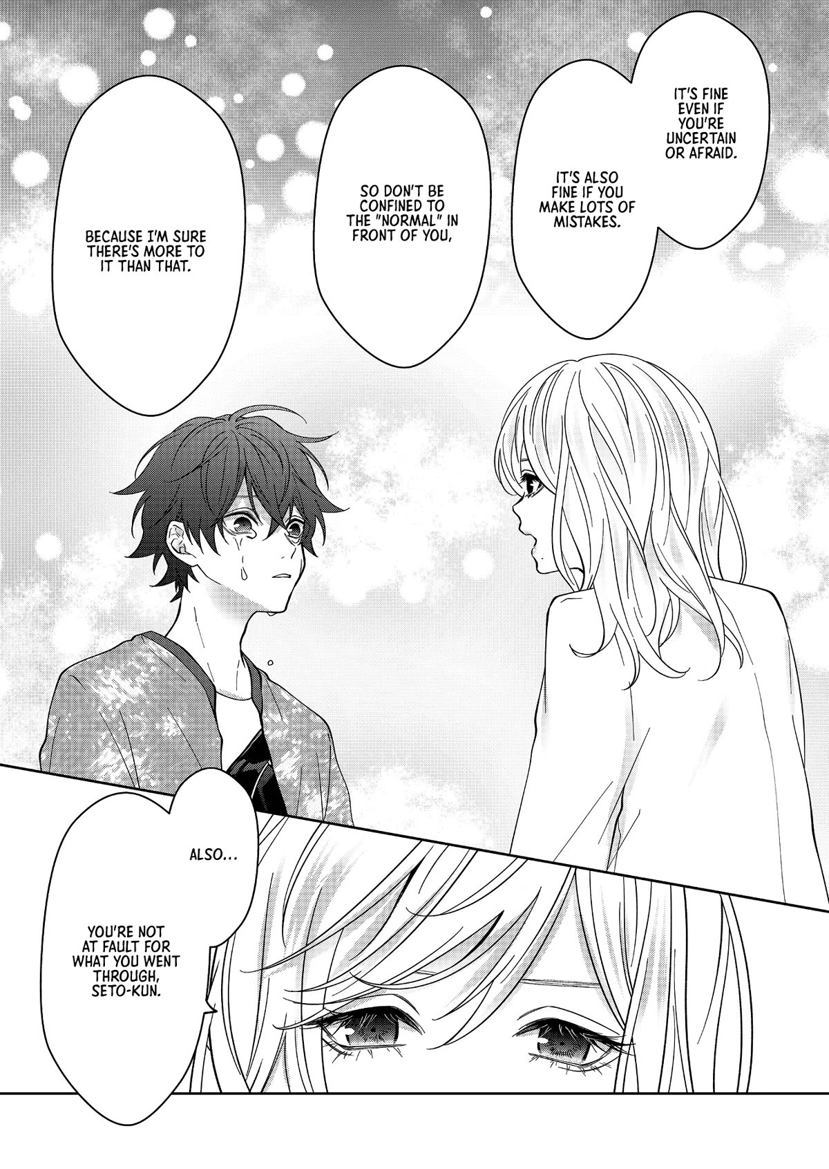 Sensitive Boy Chapter 32 page 5 - Chapter 32: The value of "normal"
