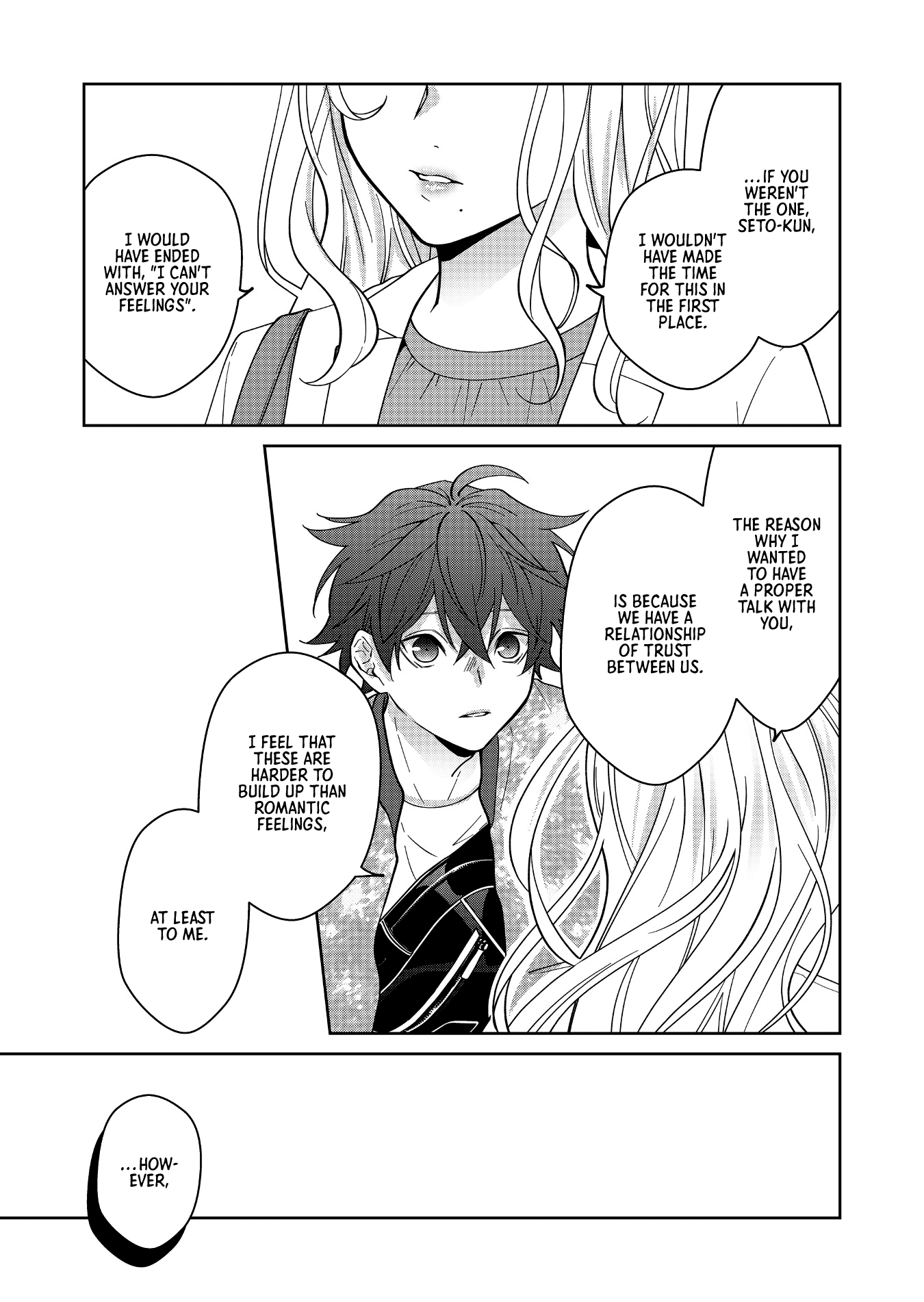 Sensitive Boy Chapter 32 page 8 - Chapter 32: The value of "normal"