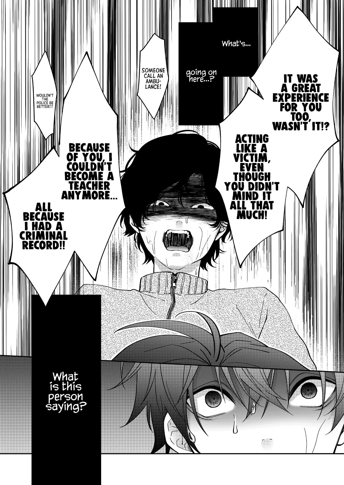 Sensitive Boy Chapter 34 page 10 - Chapter 34: Parting Ways