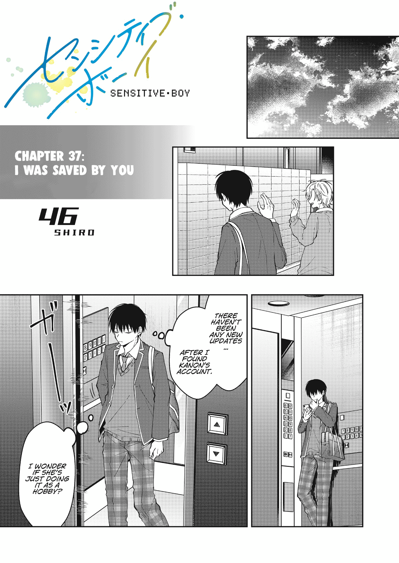 Sensitive Boy Chapter 37 page 1 - Chapter 37: I was saved by you