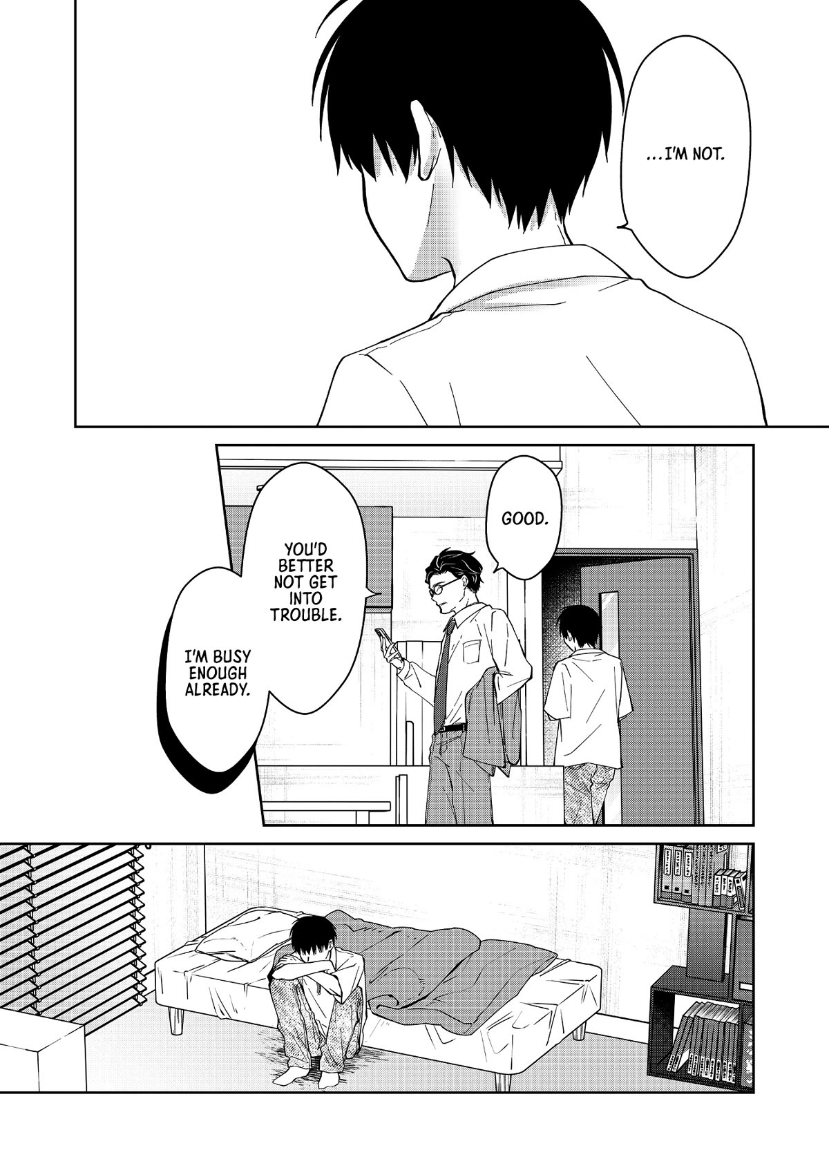 Sensitive Boy Chapter 39 page 11 - Chapter 39: A disturbed heart
