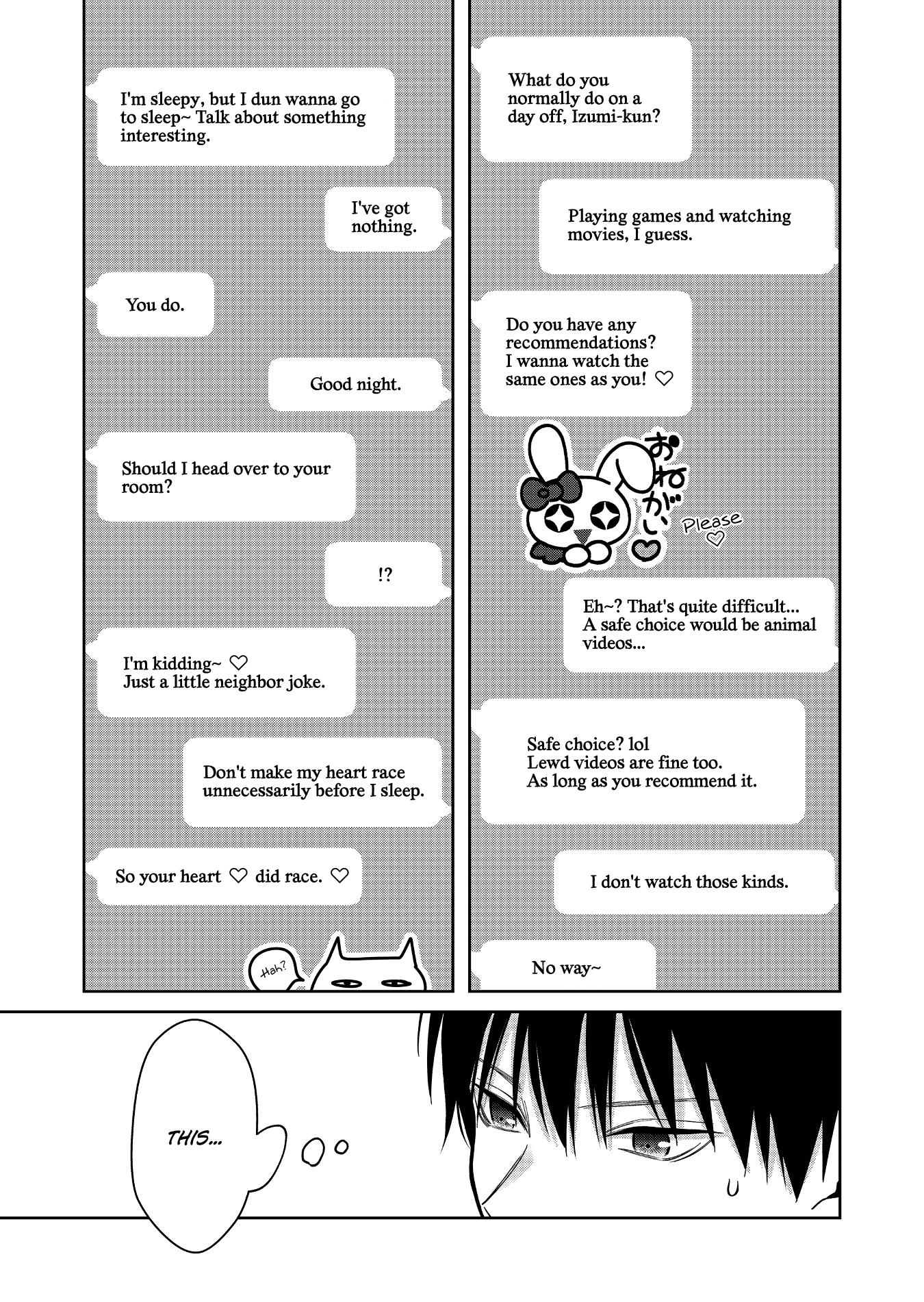 Sensitive Boy Chapter 40 page 5 - Chapter 40: Too close of a distance