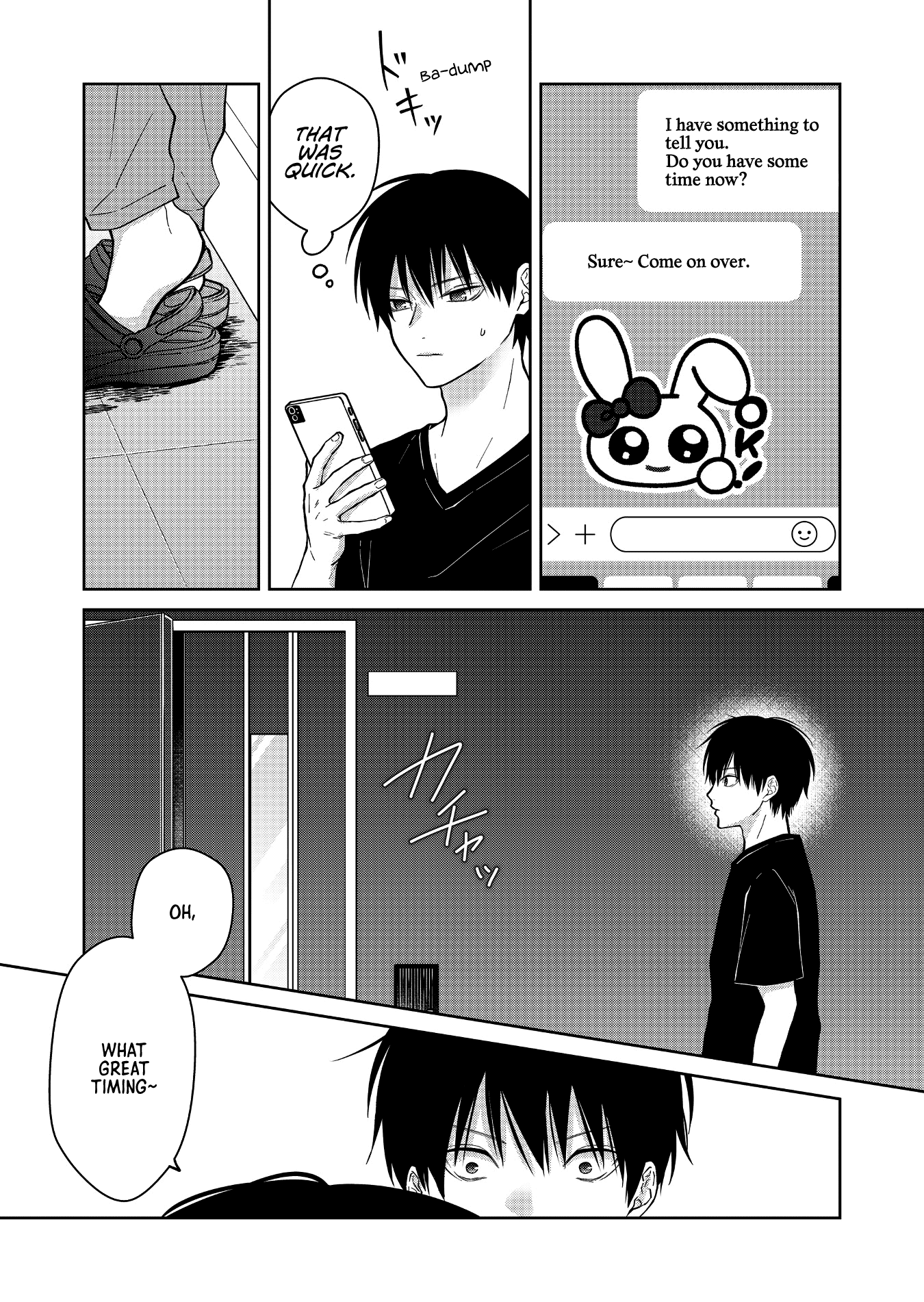 Sensitive Boy Chapter 40 page 9 - Chapter 40: Too close of a distance